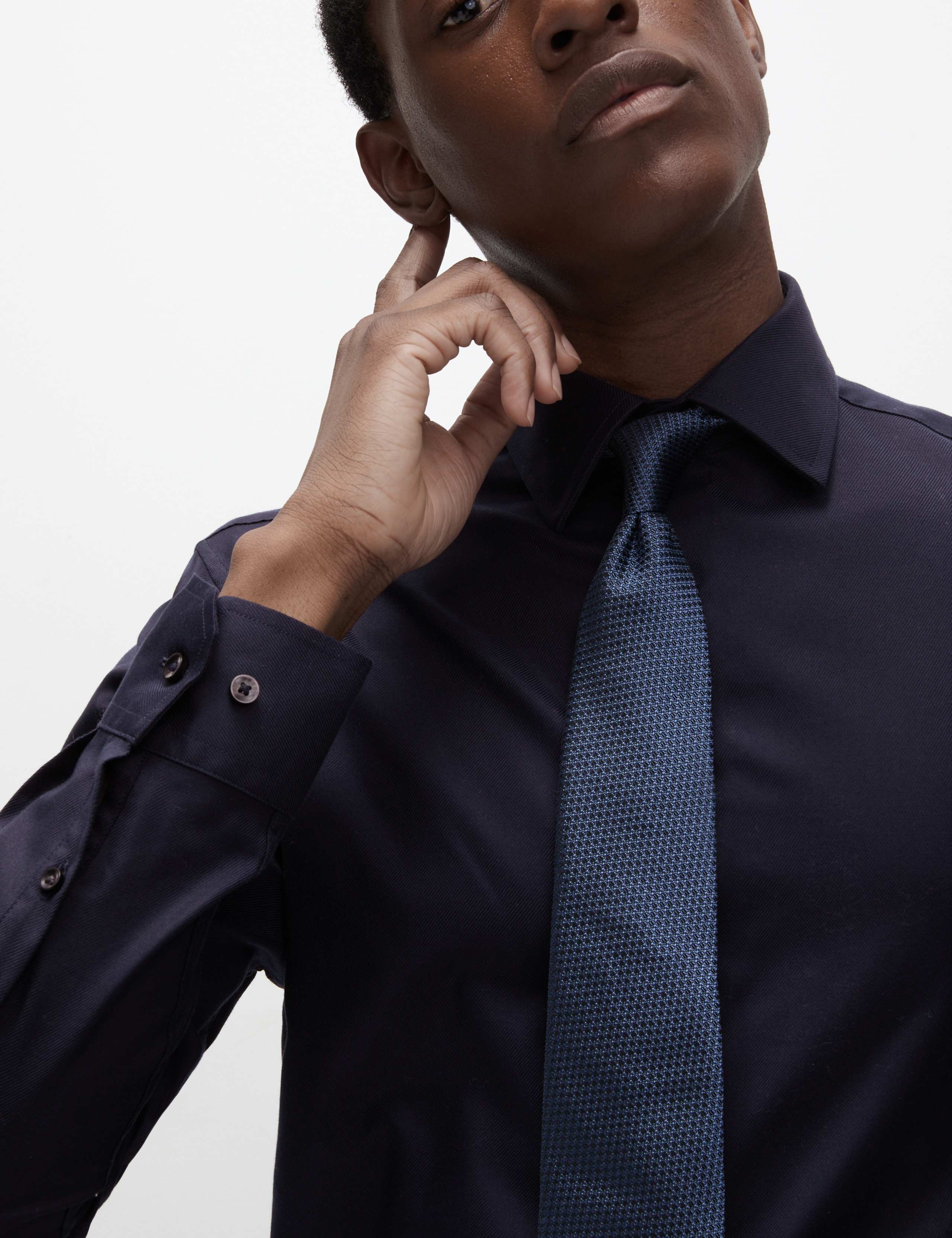 Regular Fit Luxury Cotton Twill Shirt 5 of 6