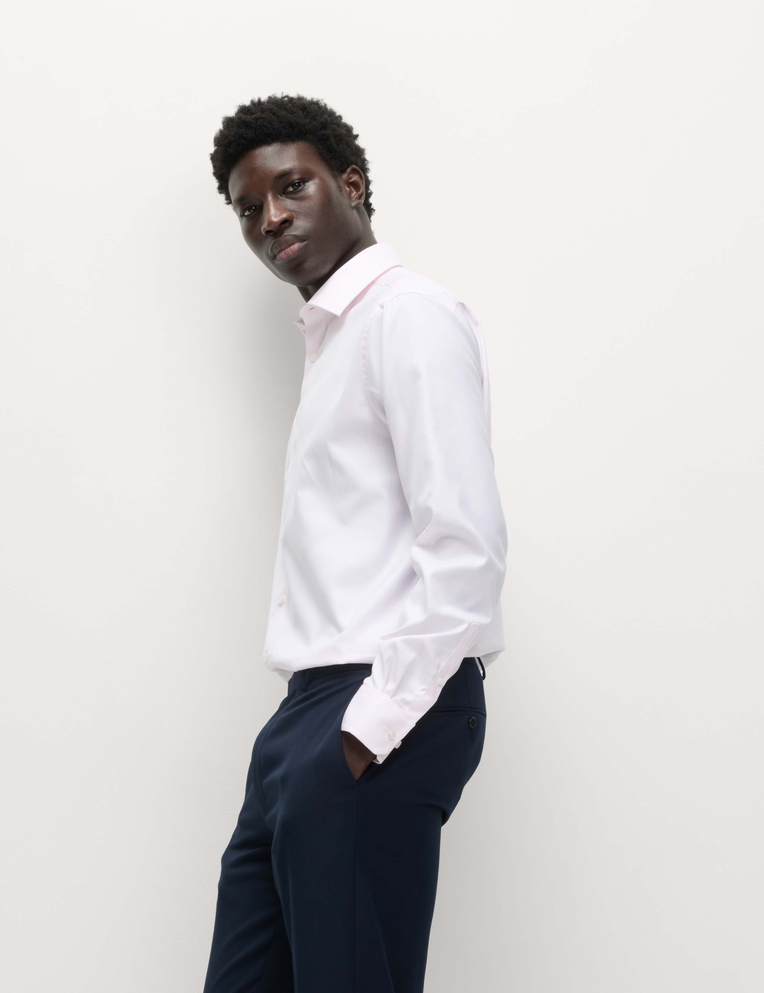 Regular Fit Luxury Cotton Twill Shirt 5 of 8