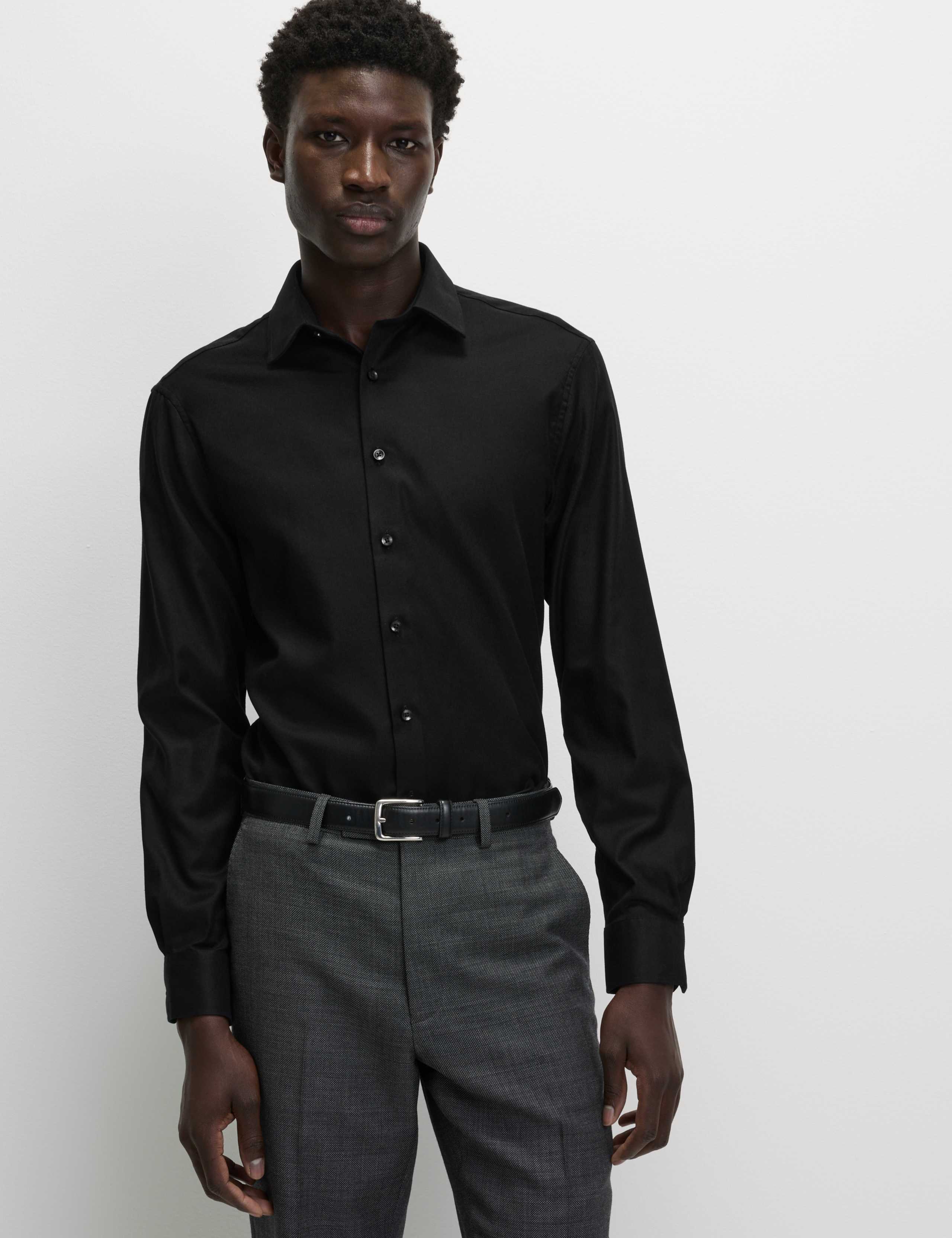 Regular Fit Luxury Cotton Twill Shirt 5 of 7