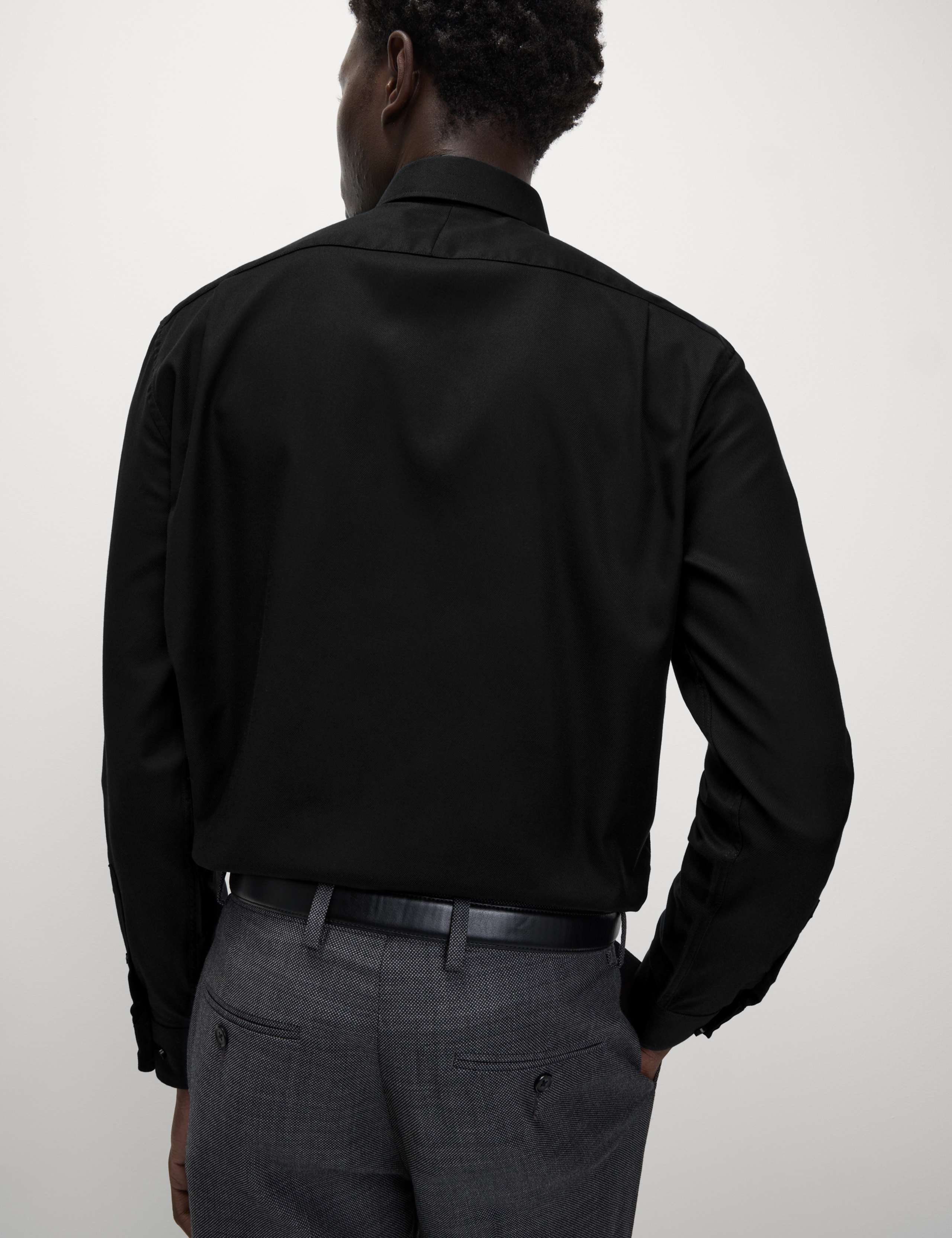 Regular Fit Luxury Cotton Twill Shirt 7 of 7