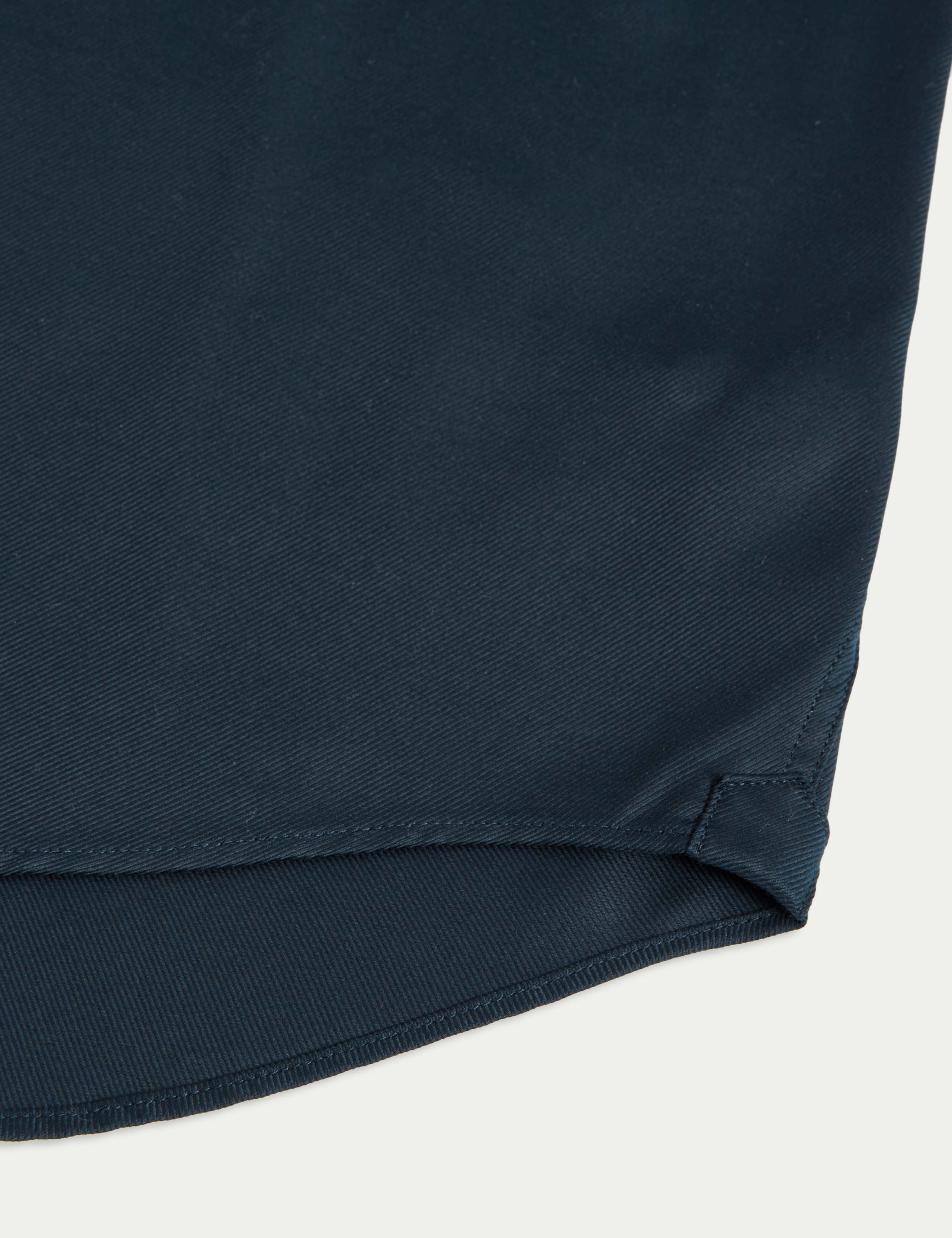 Slim Fit Luxury Cotton Twill Shirt 3 of 7