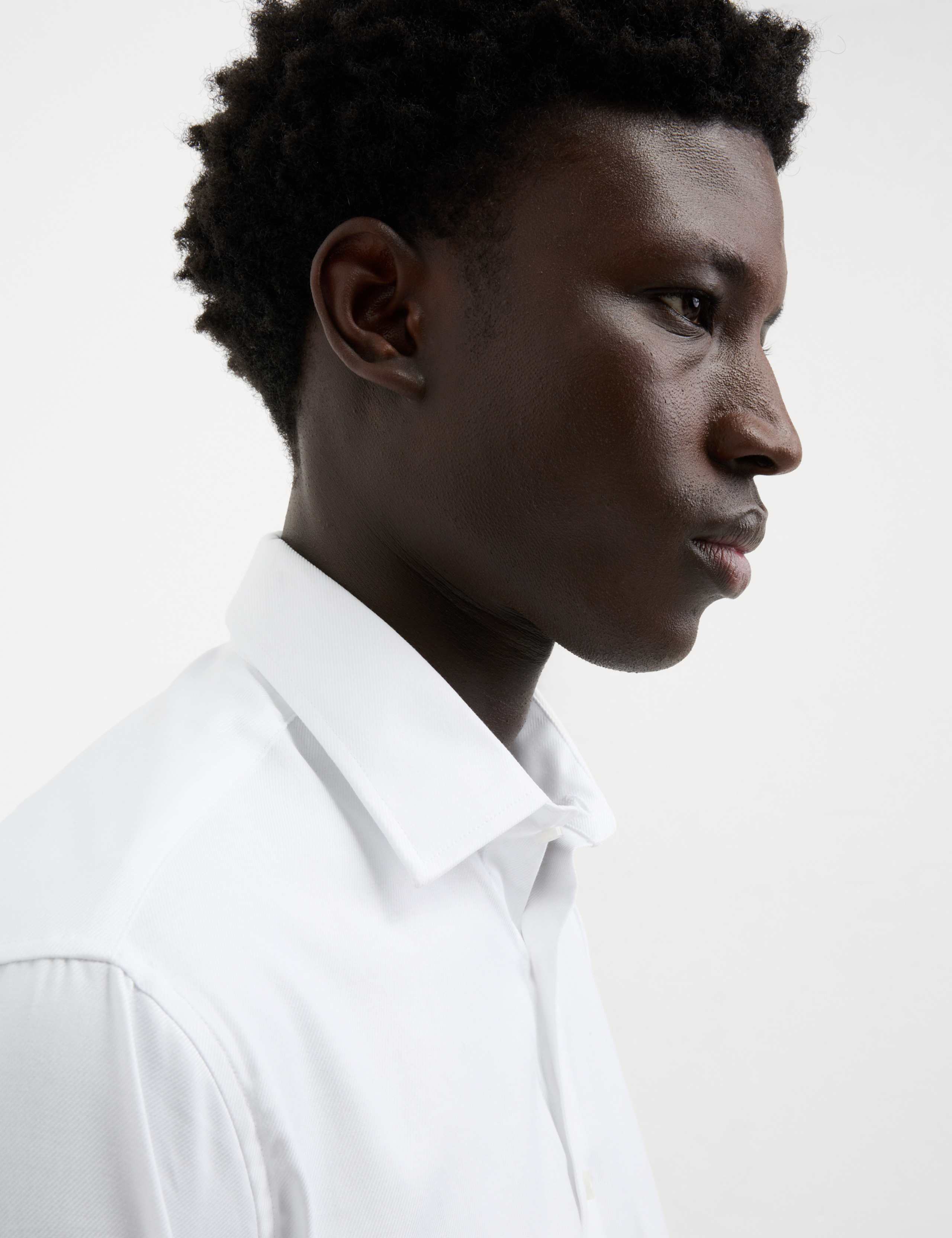 Slim Fit Luxury Cotton Twill Shirt 4 of 8