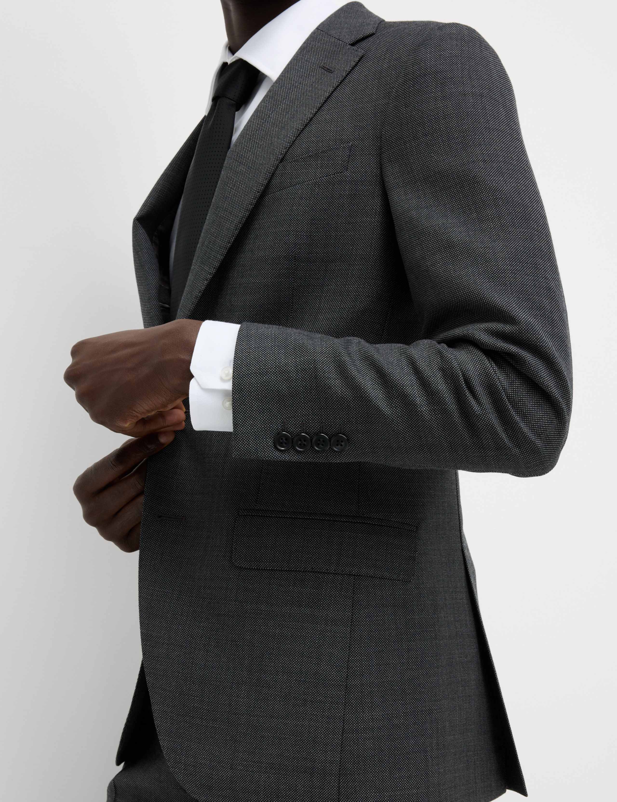 Slim Fit Luxury Cotton Twill Shirt 8 of 8