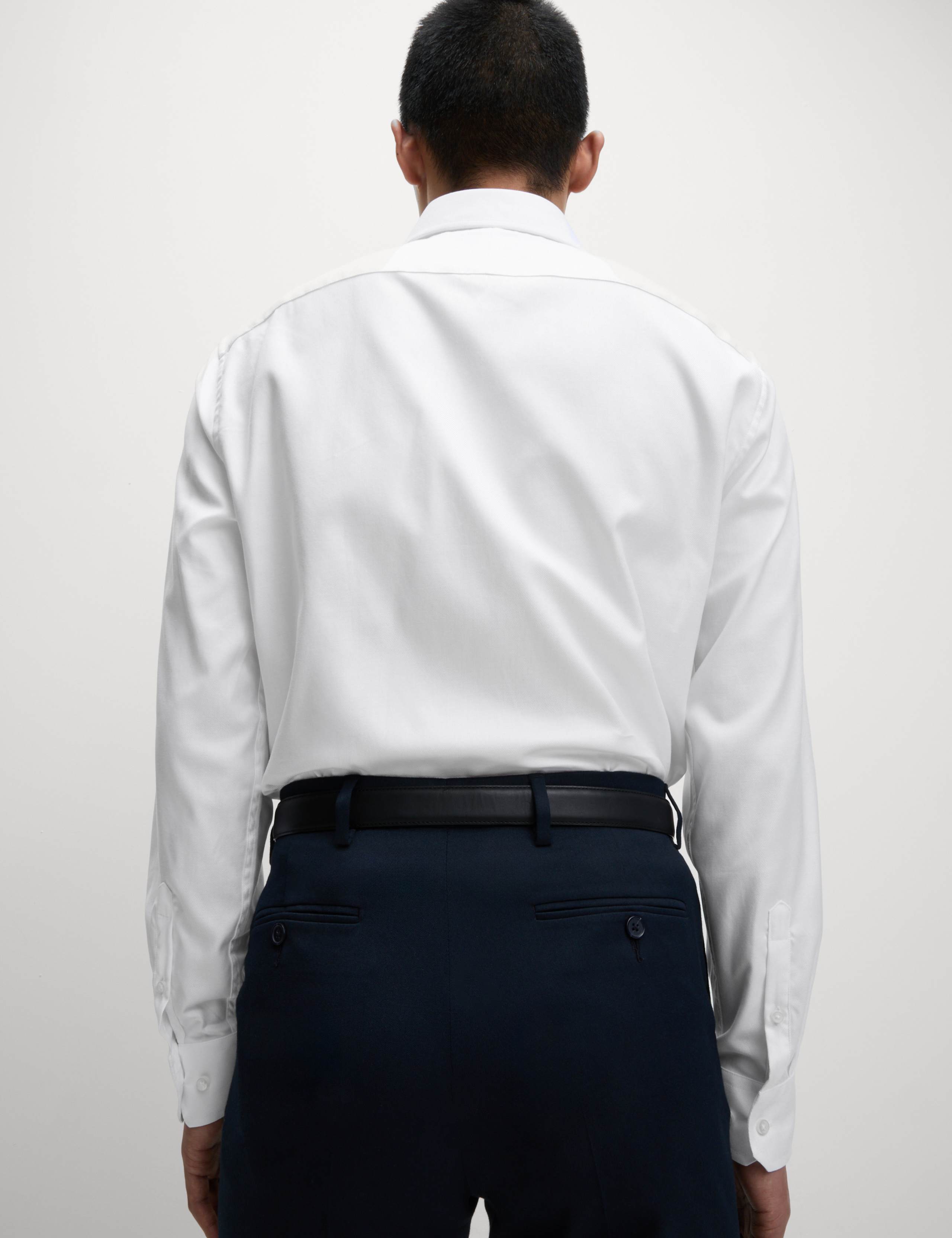 Tailored Fit Luxury Cotton Twill Shirt 5 of 8