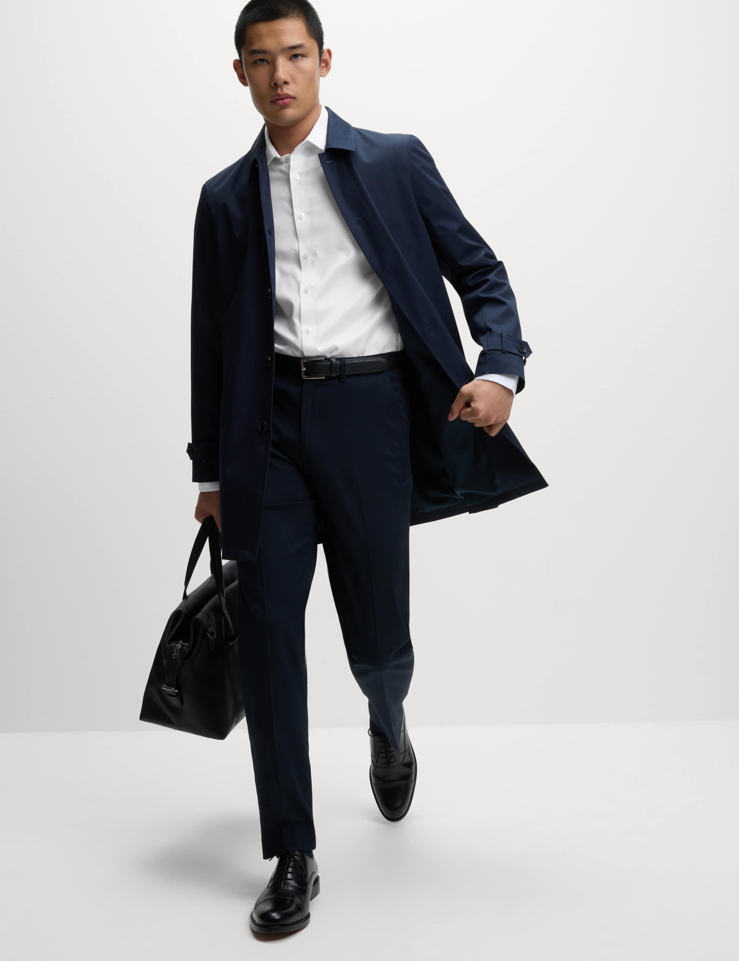 Tailored Fit Luxury Cotton Twill Shirt 8 of 8