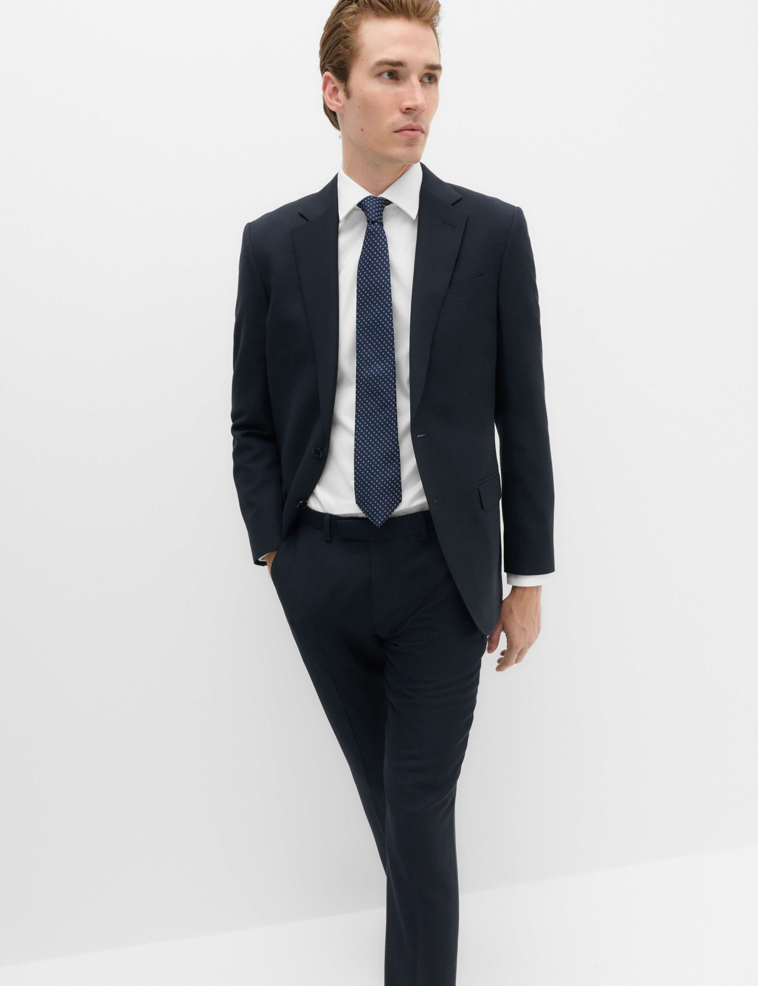 Extra Slim Fit Luxury Cotton Twill Shirt 6 of 6