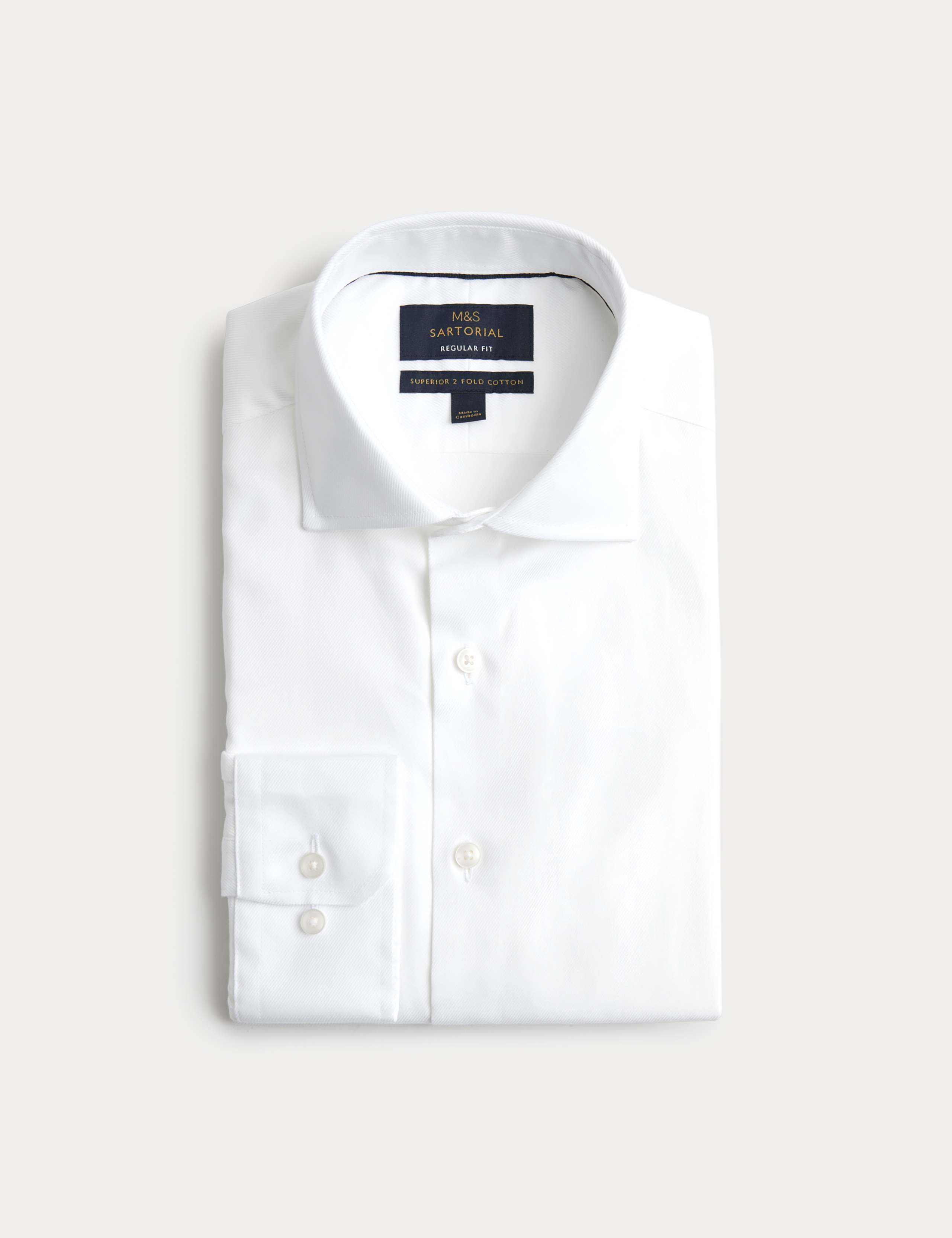 Pure Cotton Twill Shirt 1 of 2