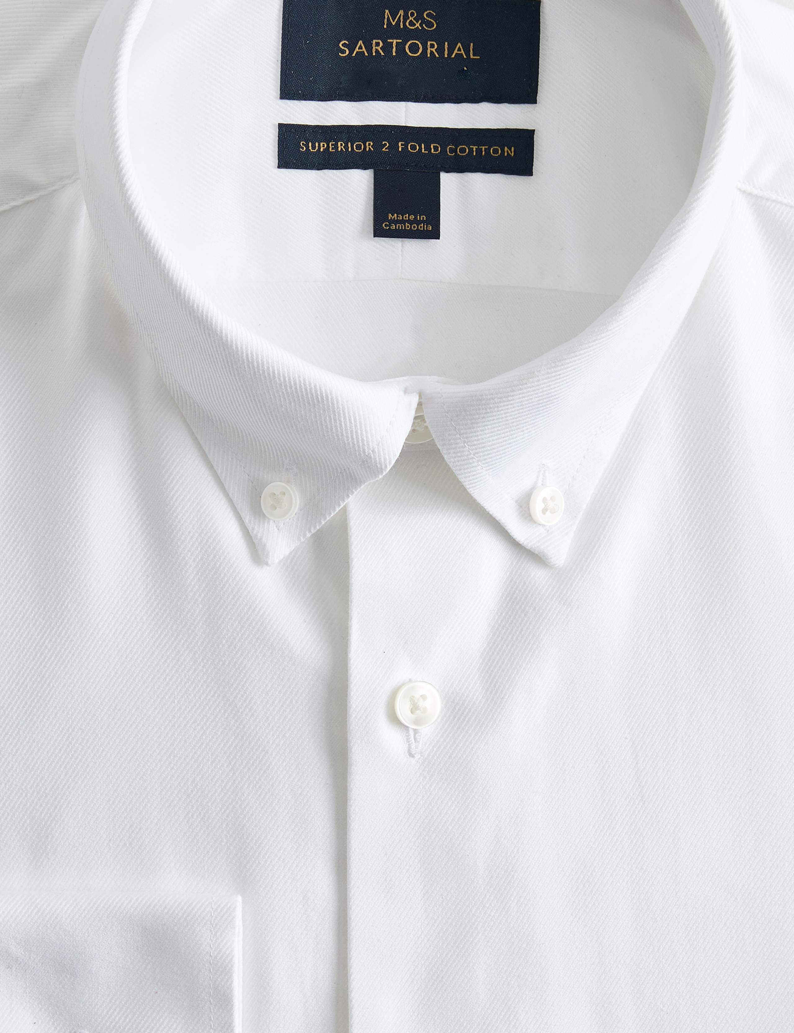 Regular Fit Pure Cotton Twill Shirt 3 of 8