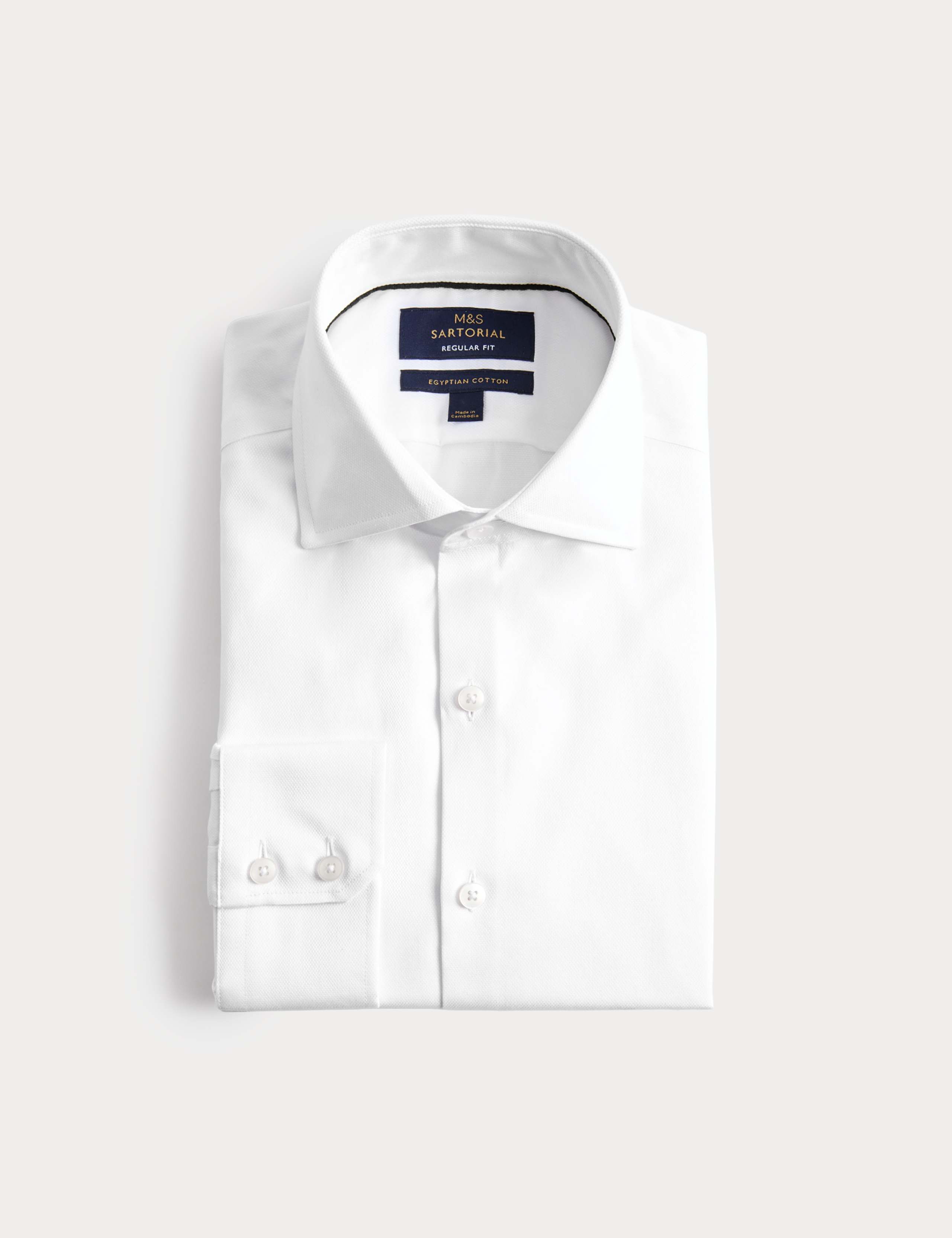 Regular Fit Luxury Egyptian Cotton Shirt 1 of 6