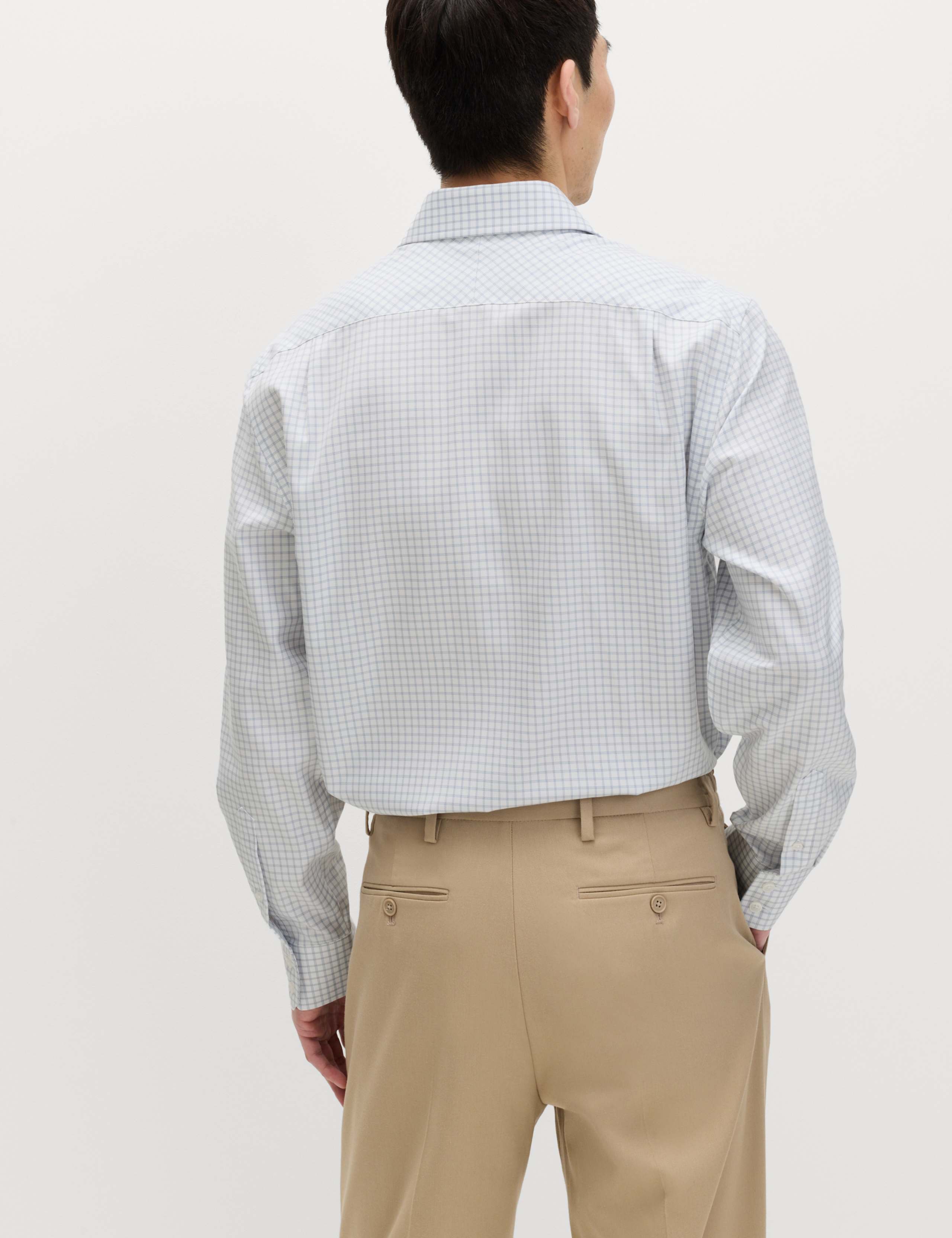 Regular Fit Egyptian Cotton Check Shirt 5 of 7