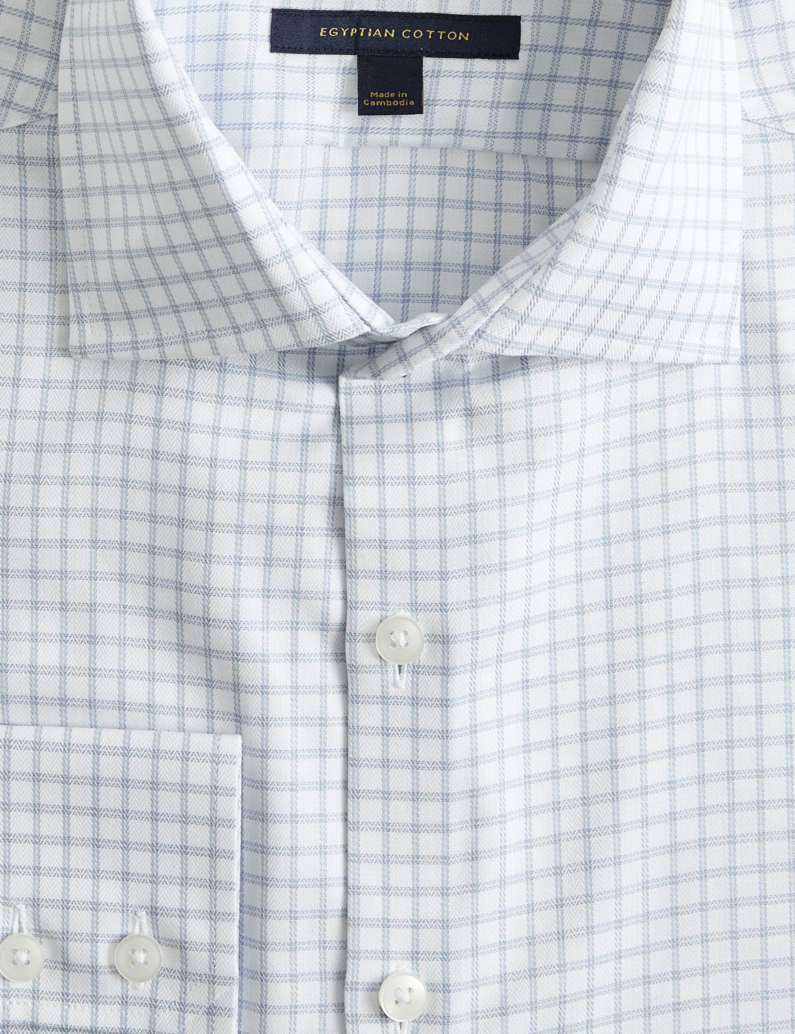 Regular Fit Egyptian Cotton Check Shirt 7 of 7