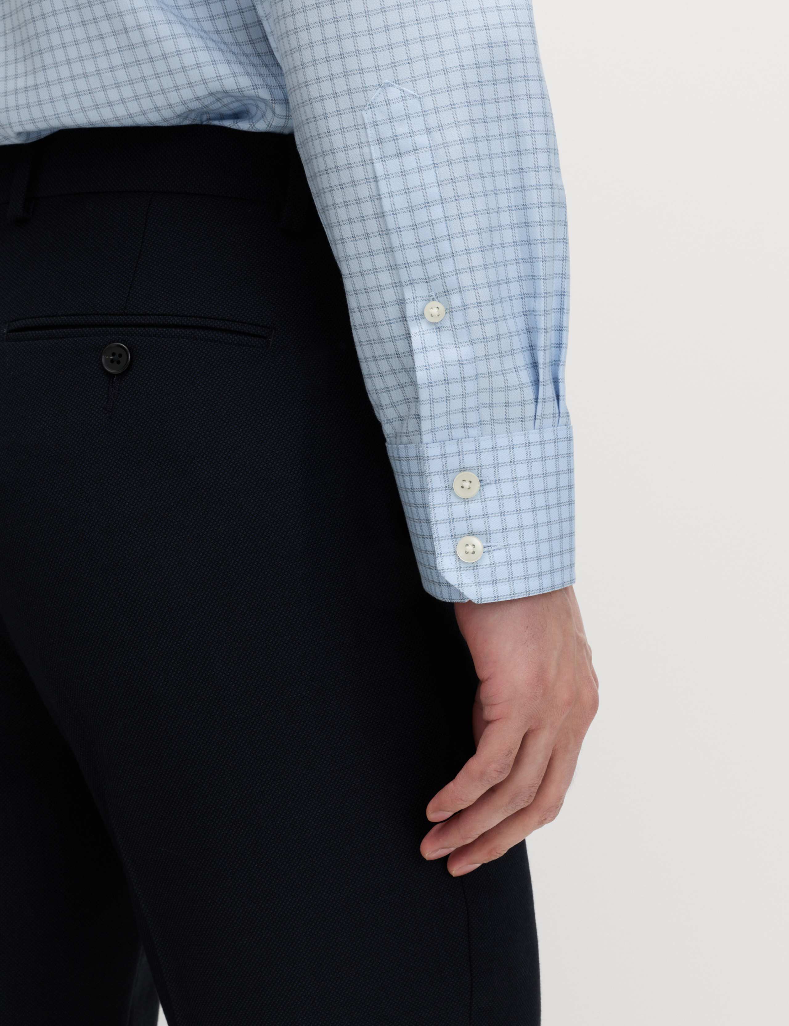 Slim Fit Egyptian Cotton Check Shirt 4 of 7