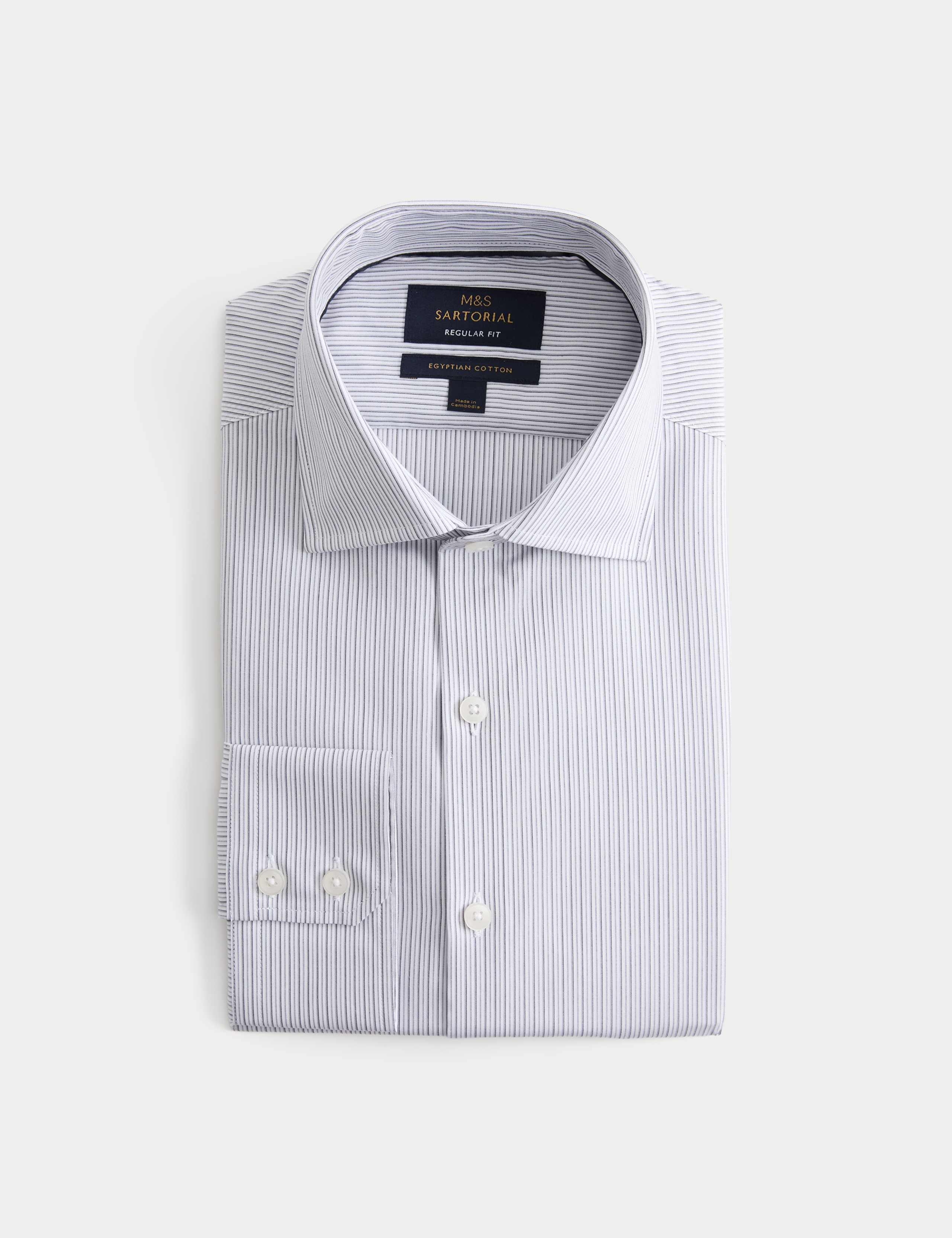Regular Fit Pure Egyptian Cotton Poplin Shirt 2 of 7