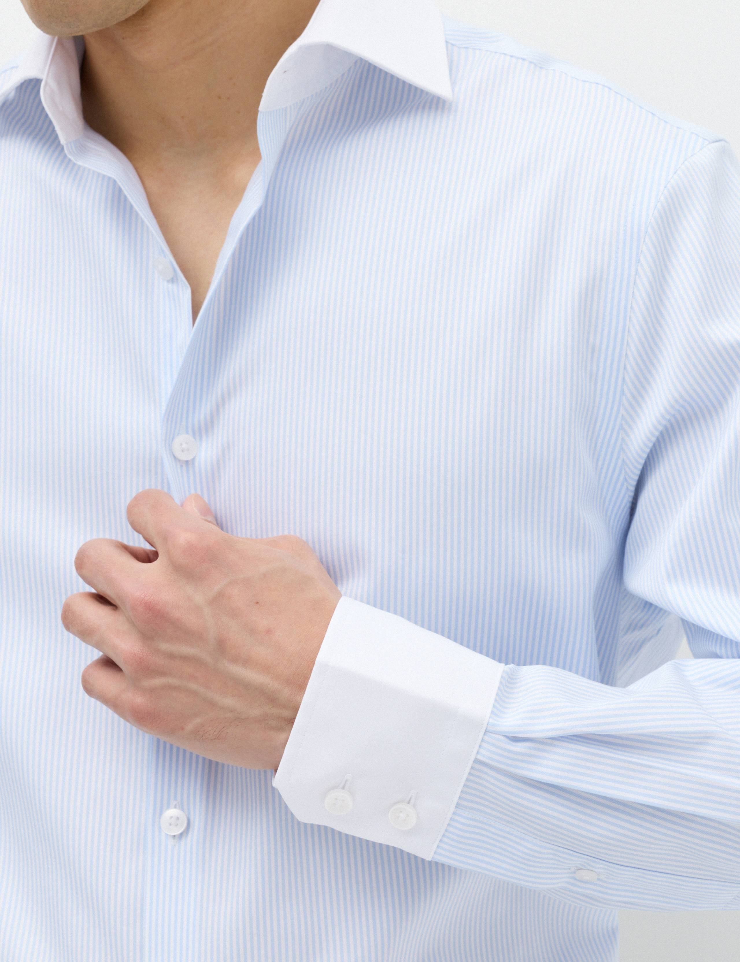 Regular Fit Egyptian Cotton Contrast Collar Shirt 4 of 7