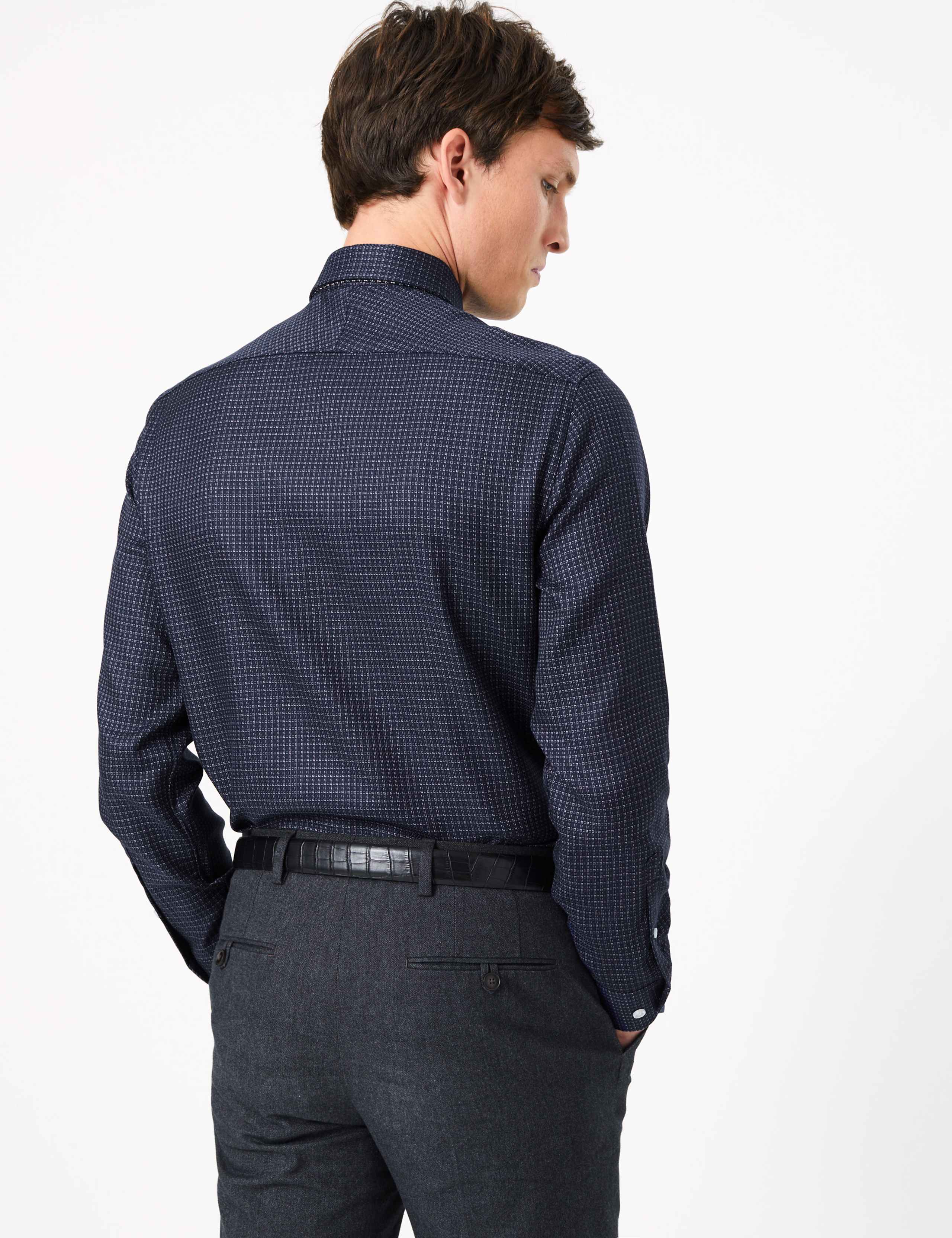 Tailored Fit Italian Design Weave Shirt 3 of 5