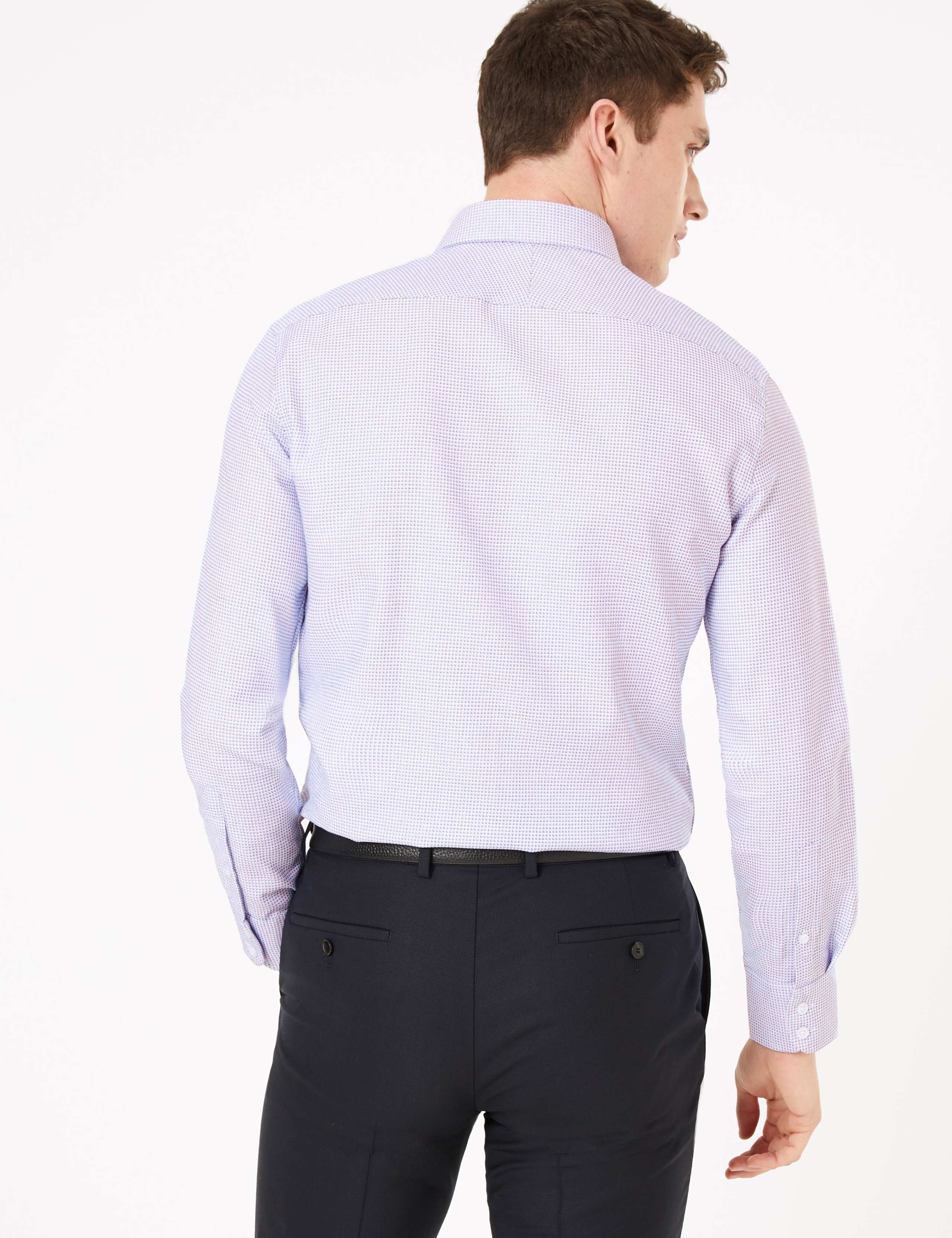 Pure Cotton Tailored Fit Shirts 4 of 5