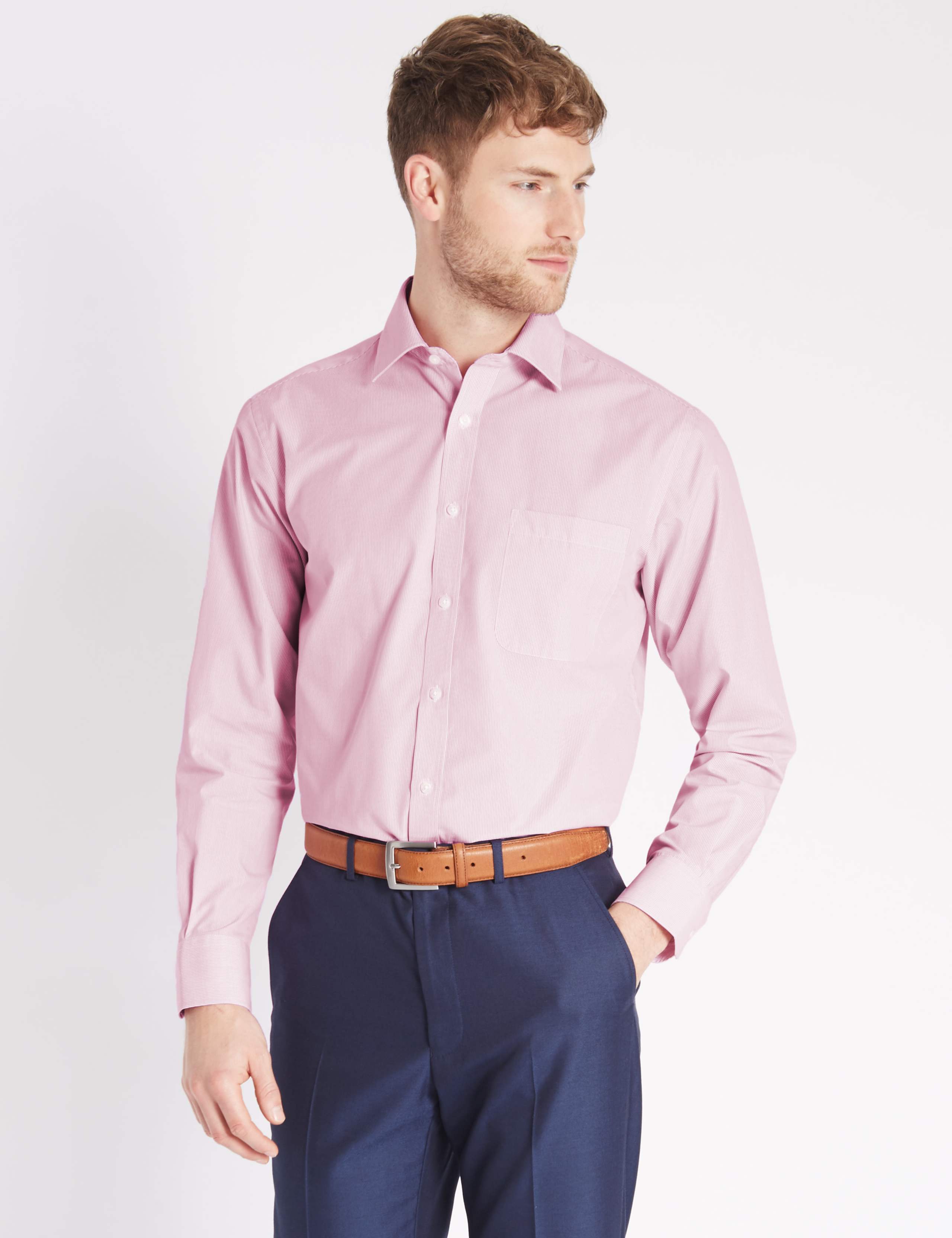 Cotton Rich Regular Fit Shirt 1 of 4