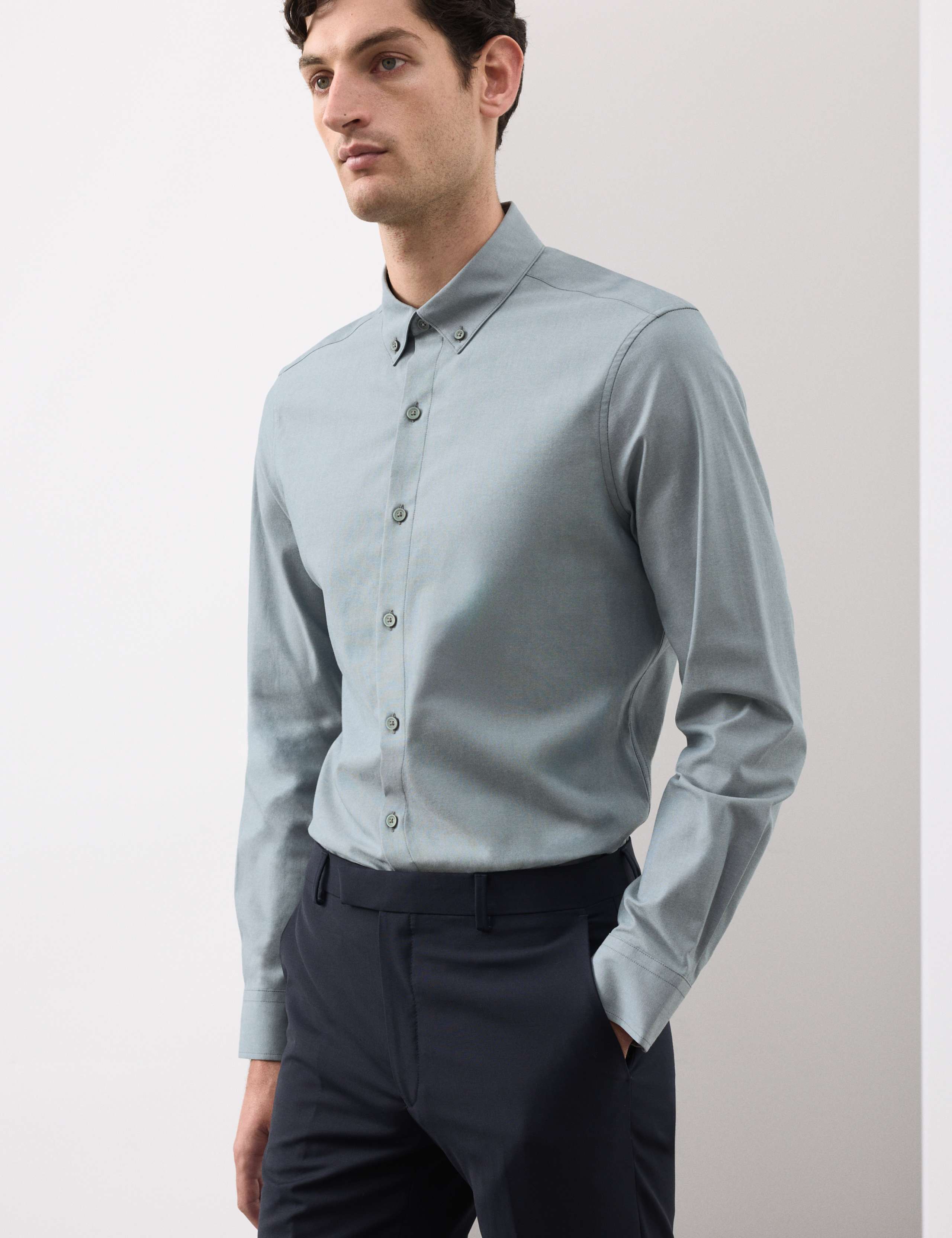 Slim Fit Cotton Stretch 360 Flex™ Shirt 1 of 7