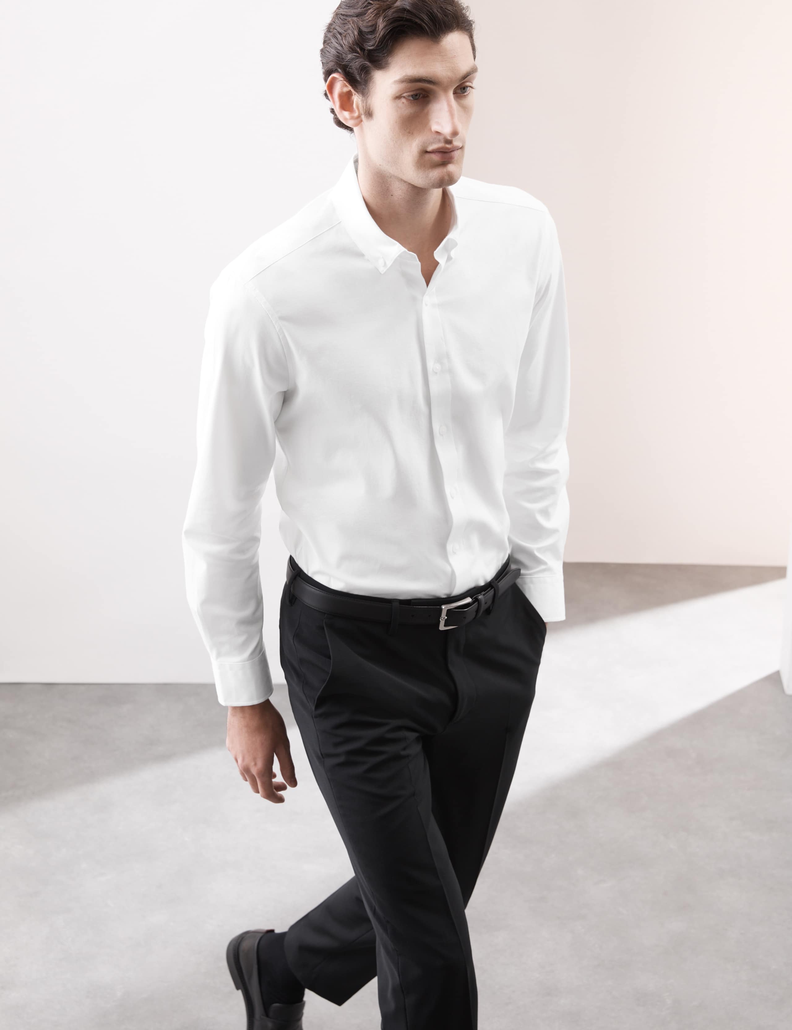 Slim Fit Cotton Stretch 360 Flex™ Shirt 1 of 8