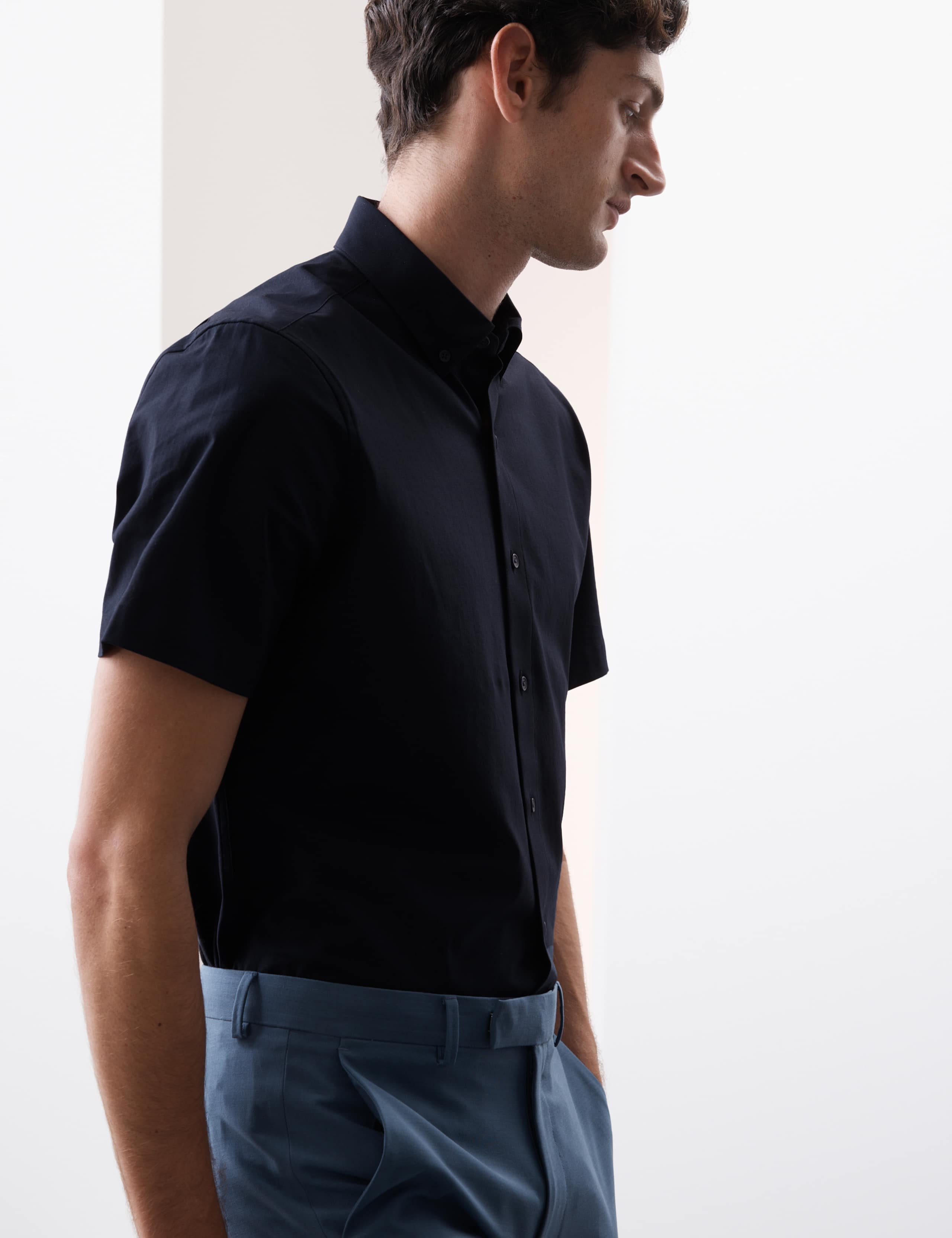 Regular Fit Cotton Stretch 360 Flex Shirt 6 of 7