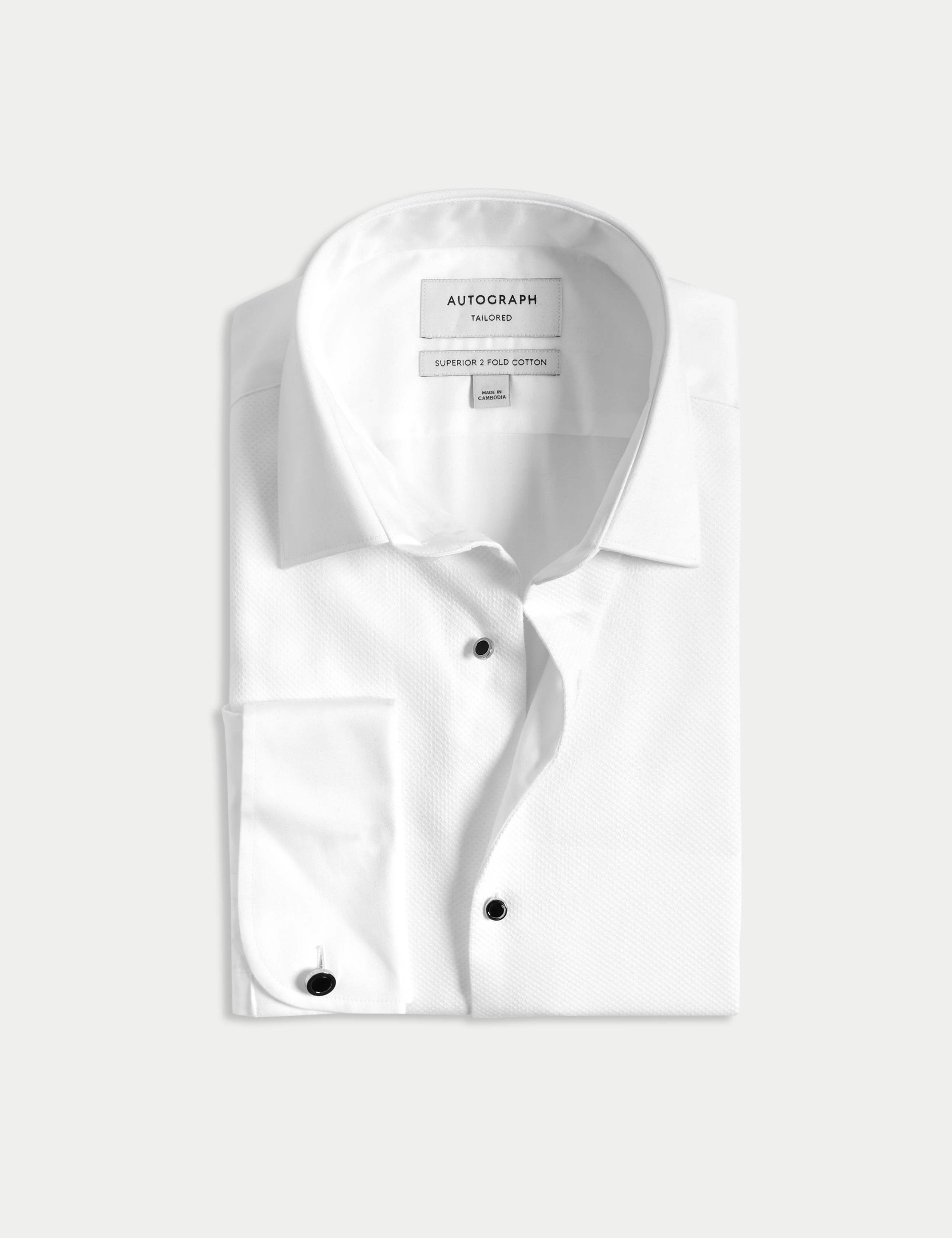 Tailored Fit Performance Pure Cotton Shirt 2 of 8