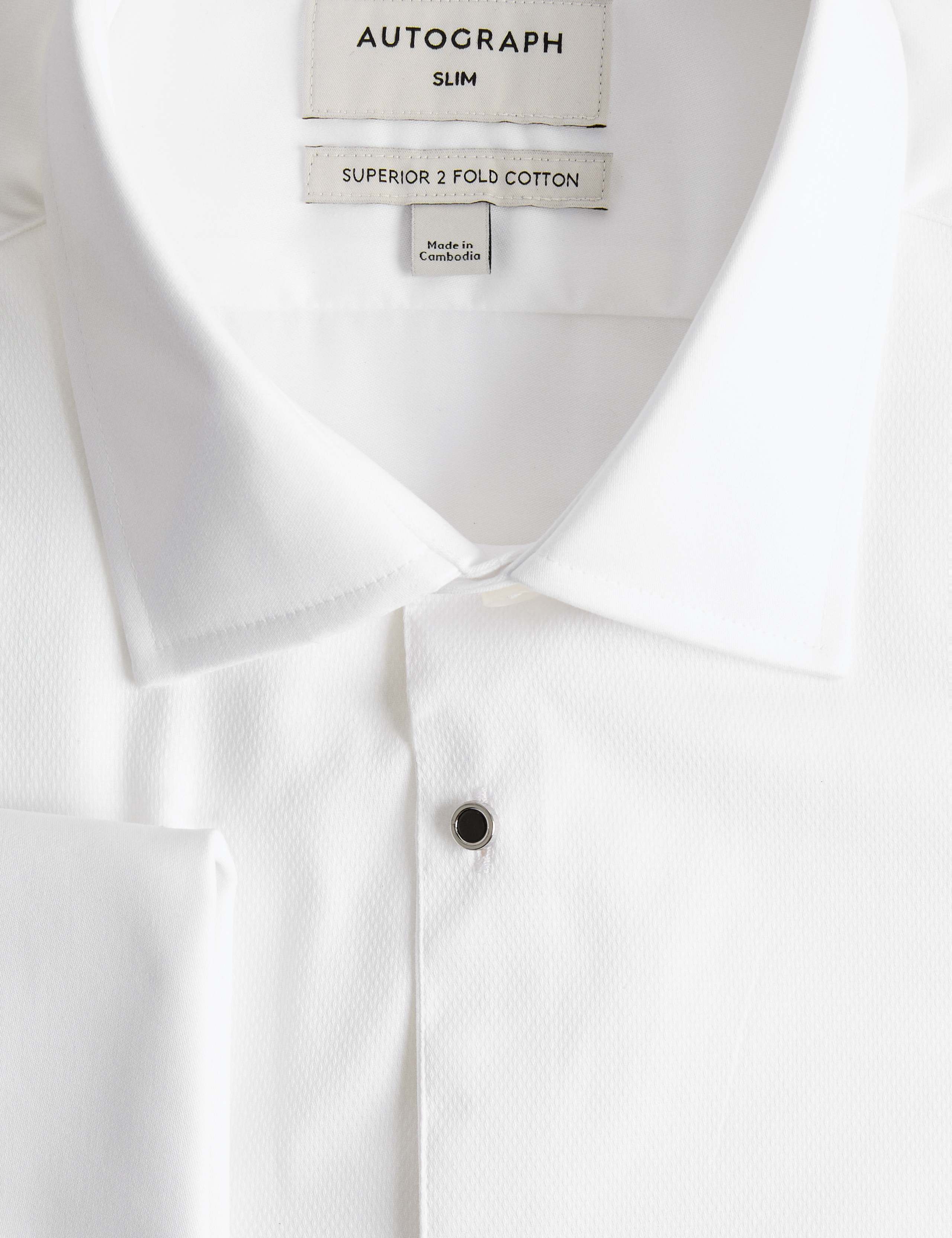 Slim Fit Performance Cotton Dress Shirt 6 of 8
