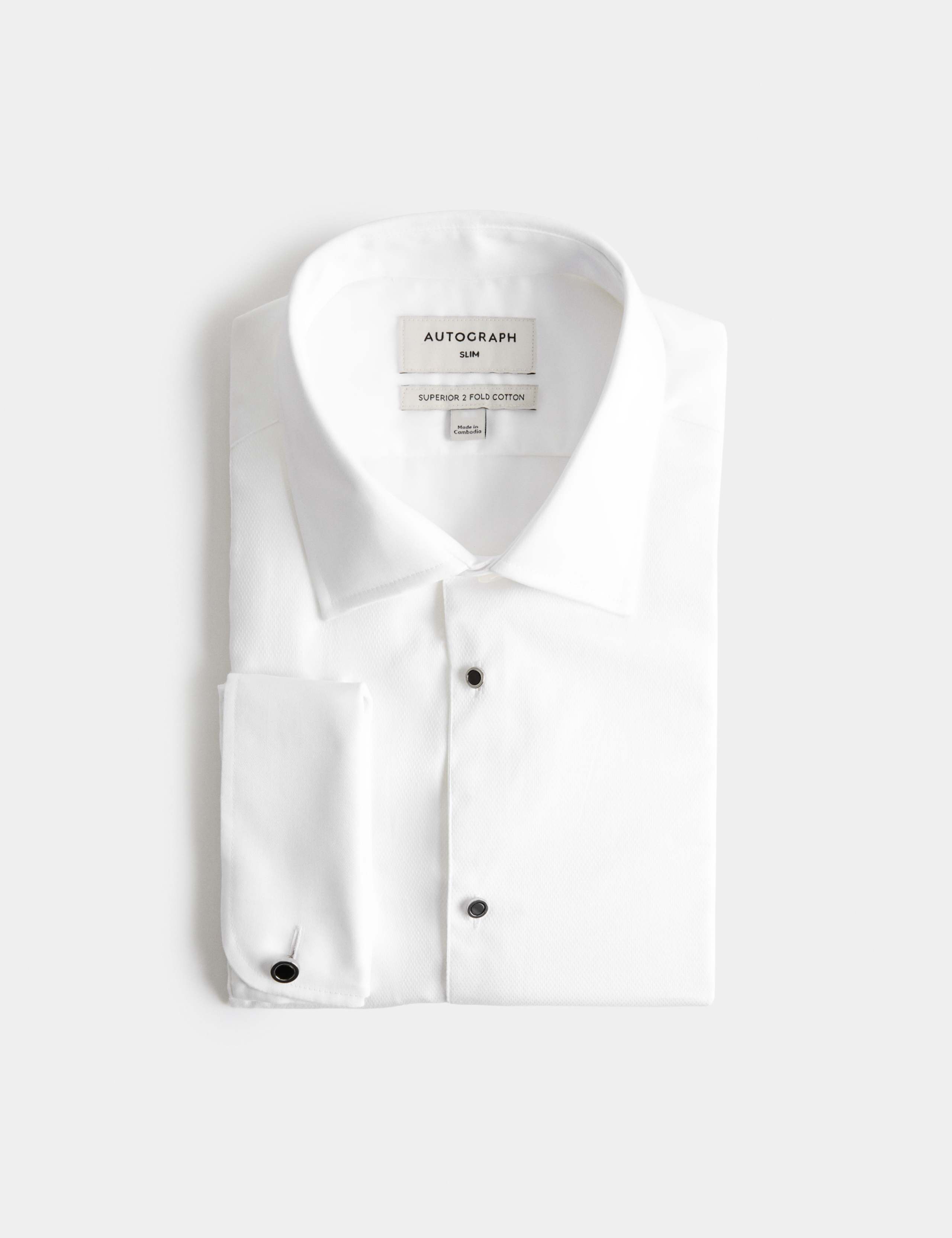 Slim Fit Performance Cotton Dress Shirt 2 of 8