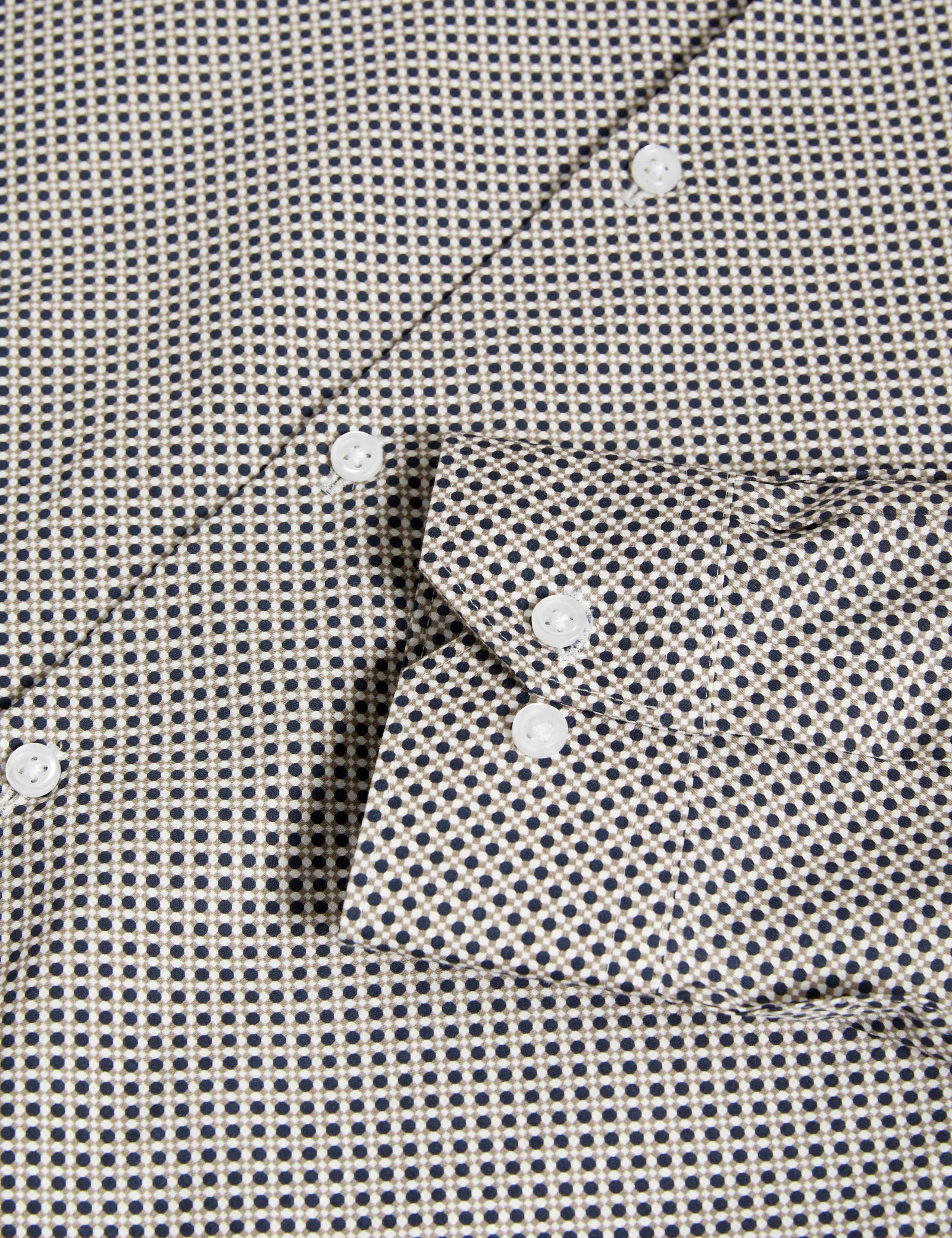 Regular Fit Easy Iron Pure Cotton Shirt 3 of 7