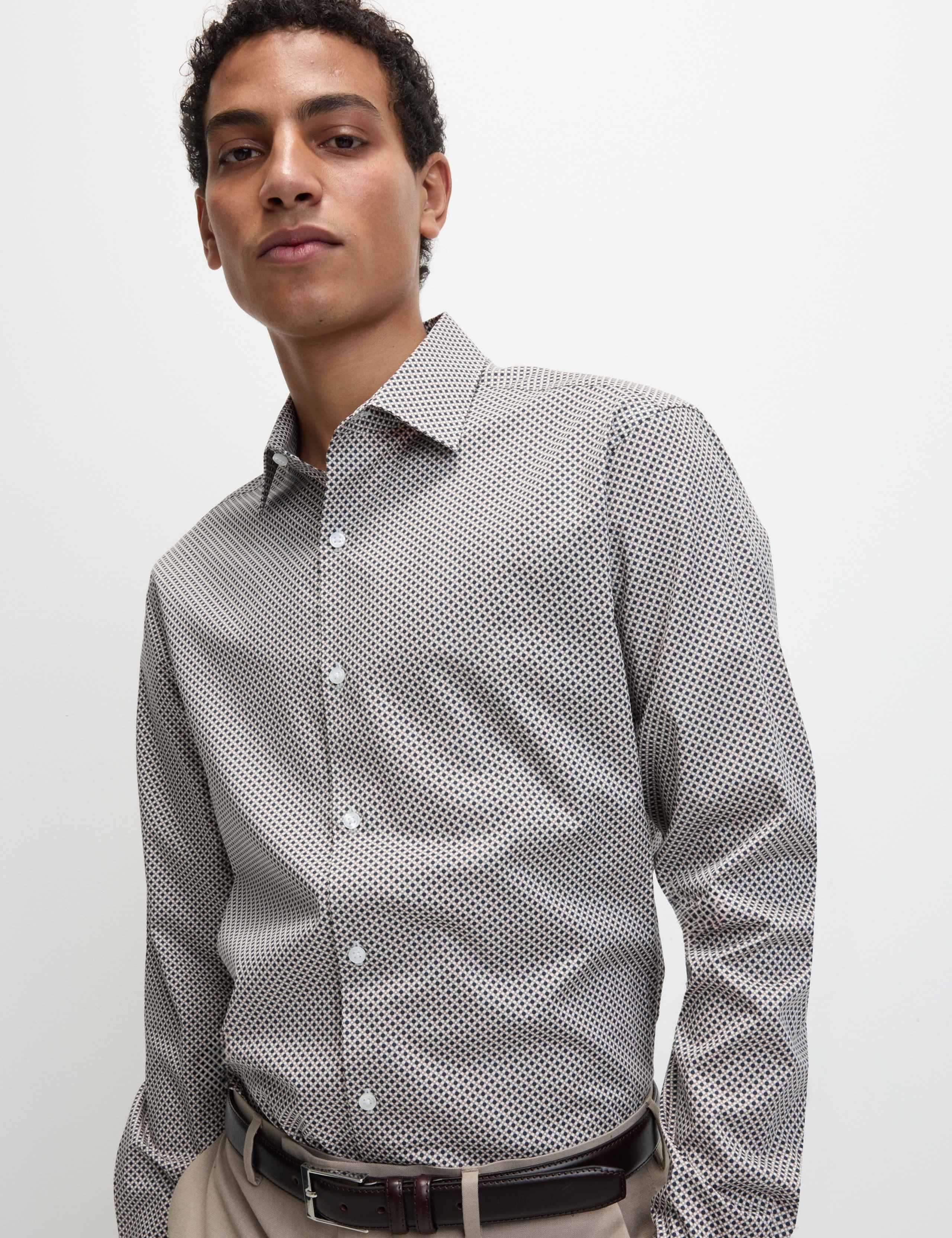 Regular Fit Easy Iron Pure Cotton Shirt 6 of 7