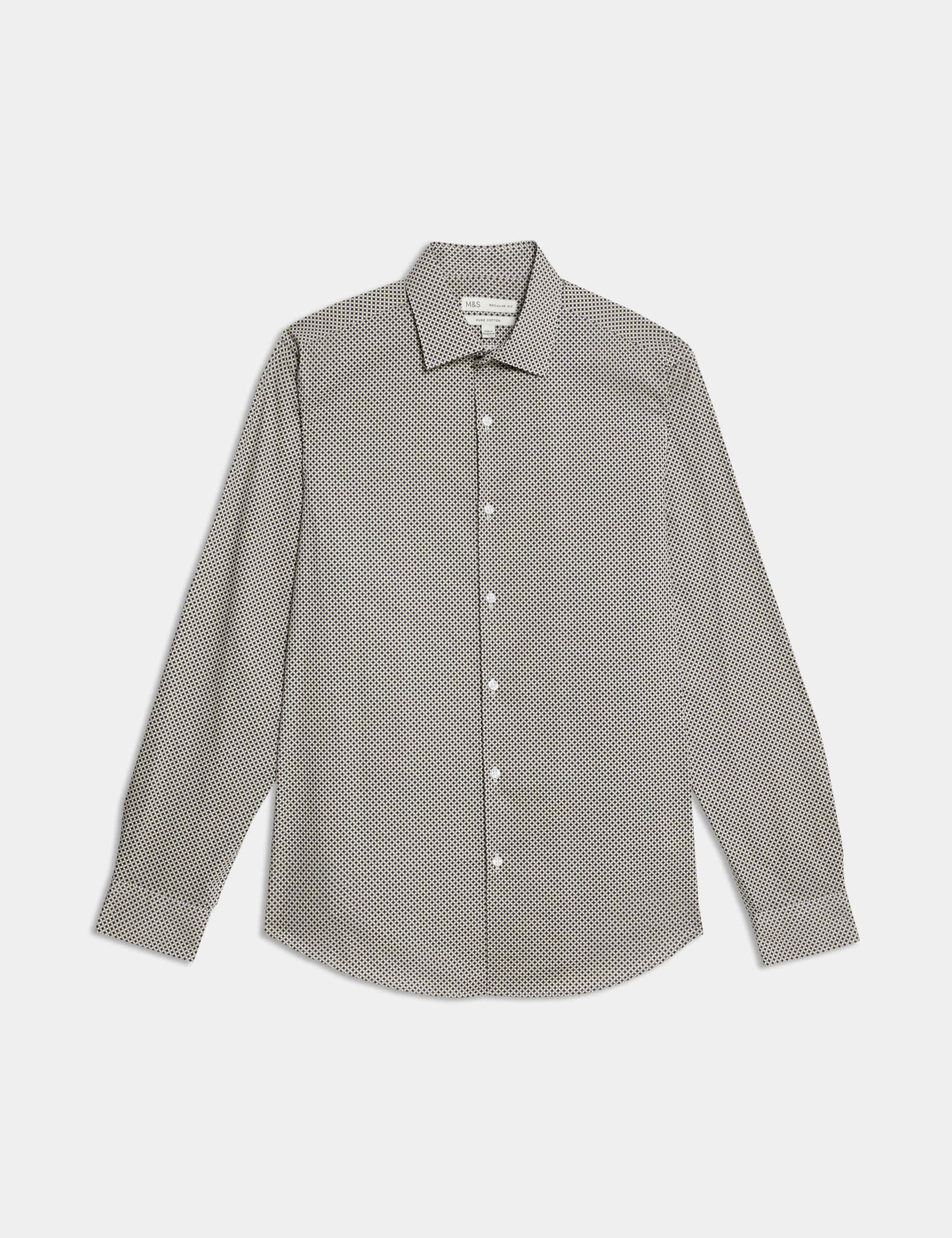 Regular Fit Easy Iron Pure Cotton Shirt 2 of 7