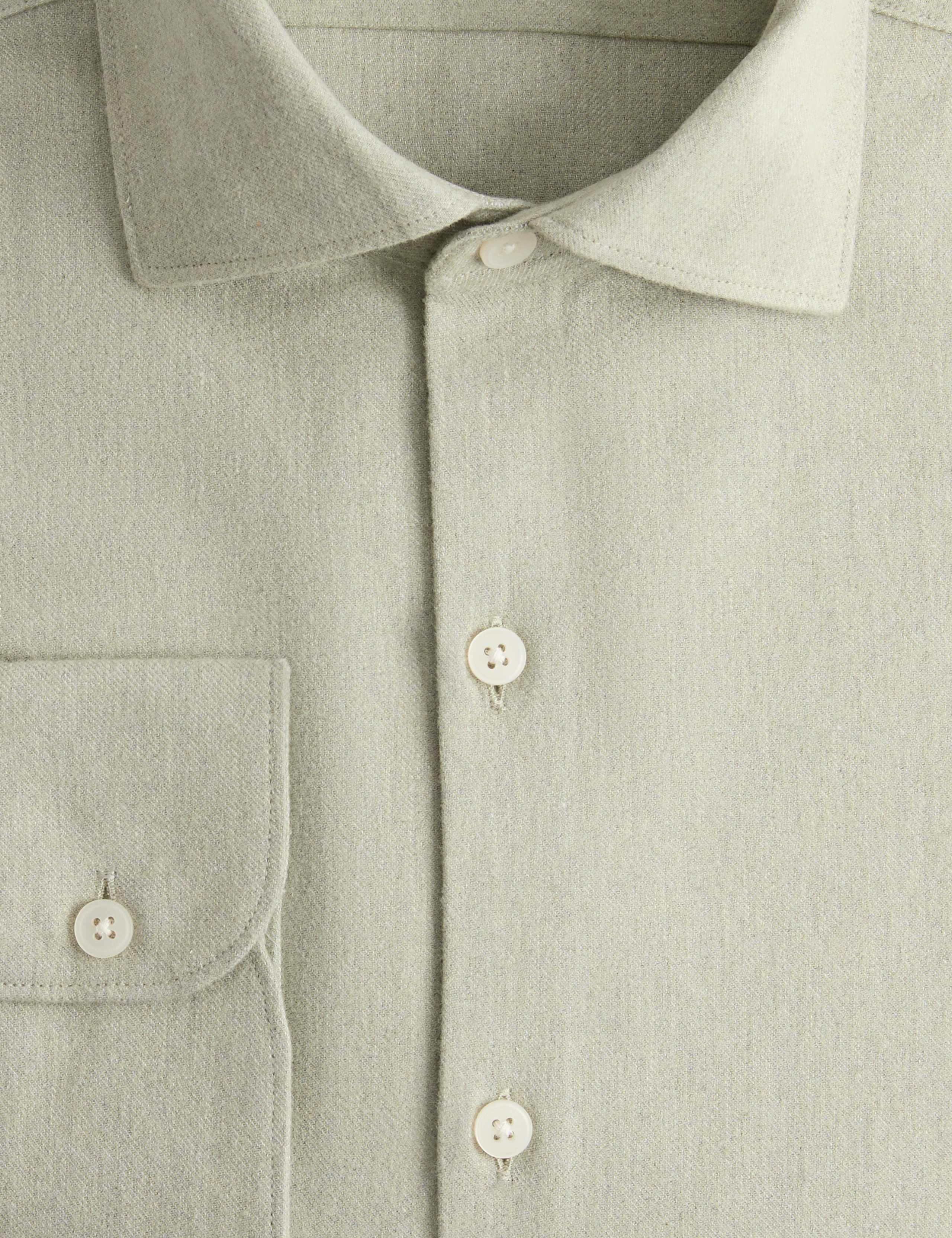 Regular Fit Easy Iron Marl Shirt 2 of 2