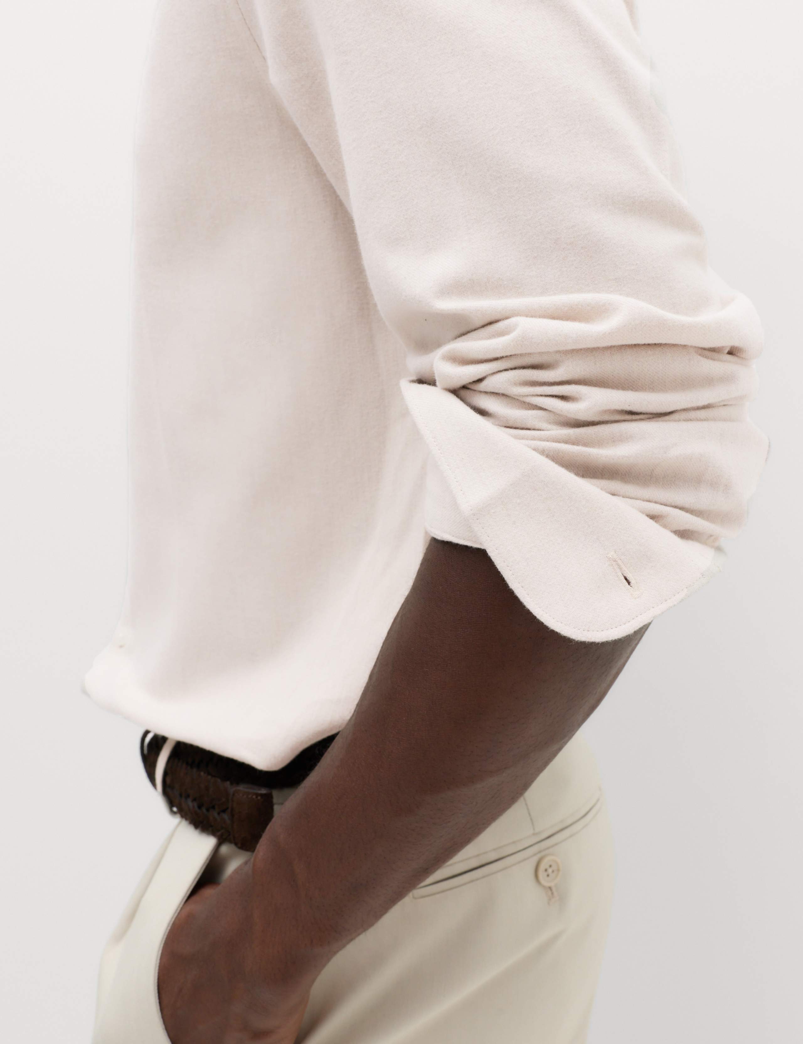 Regular Fit Easy Iron Marl Shirt 4 of 7