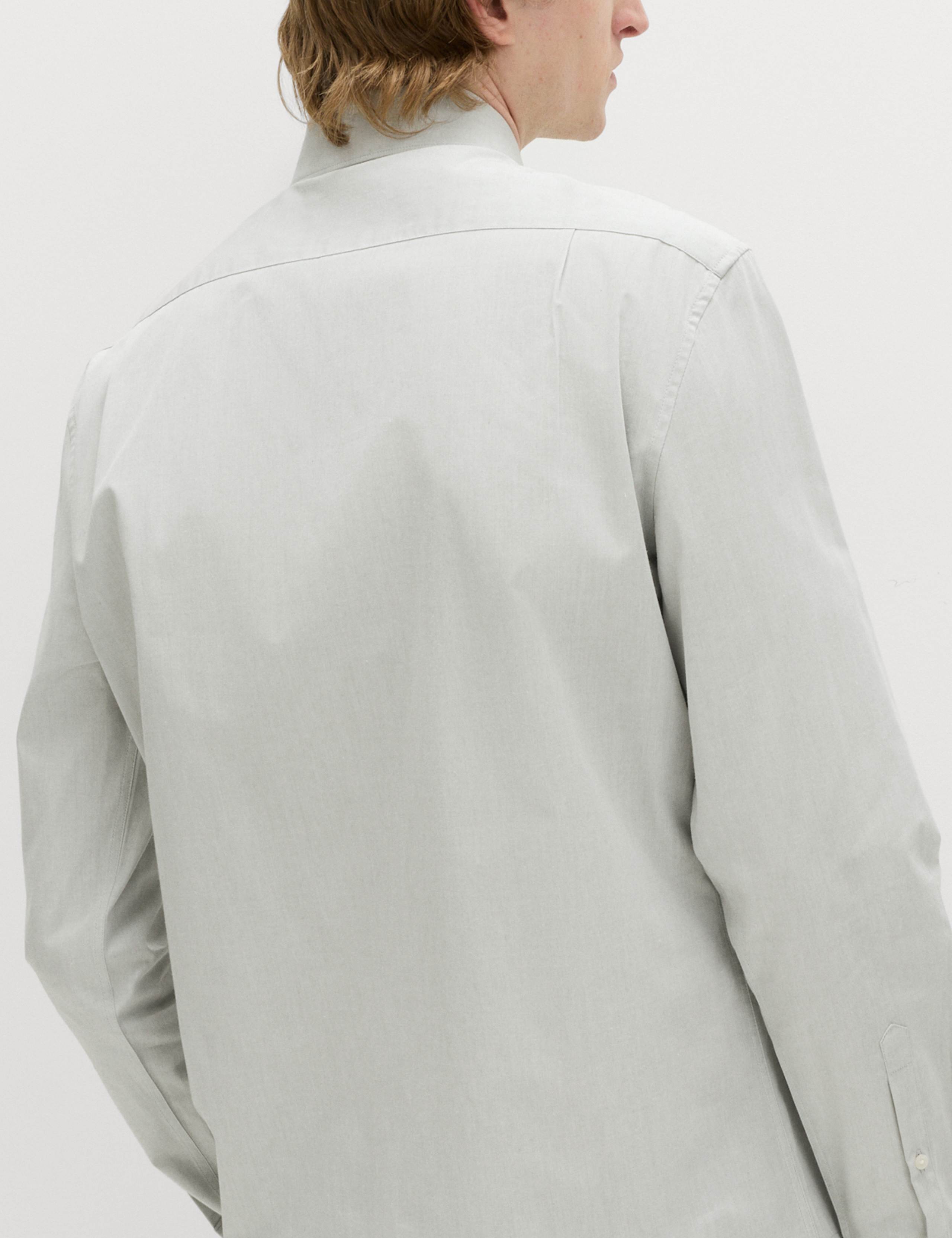 Regular Fit Pure Cotton Marl Shirt 4 of 5