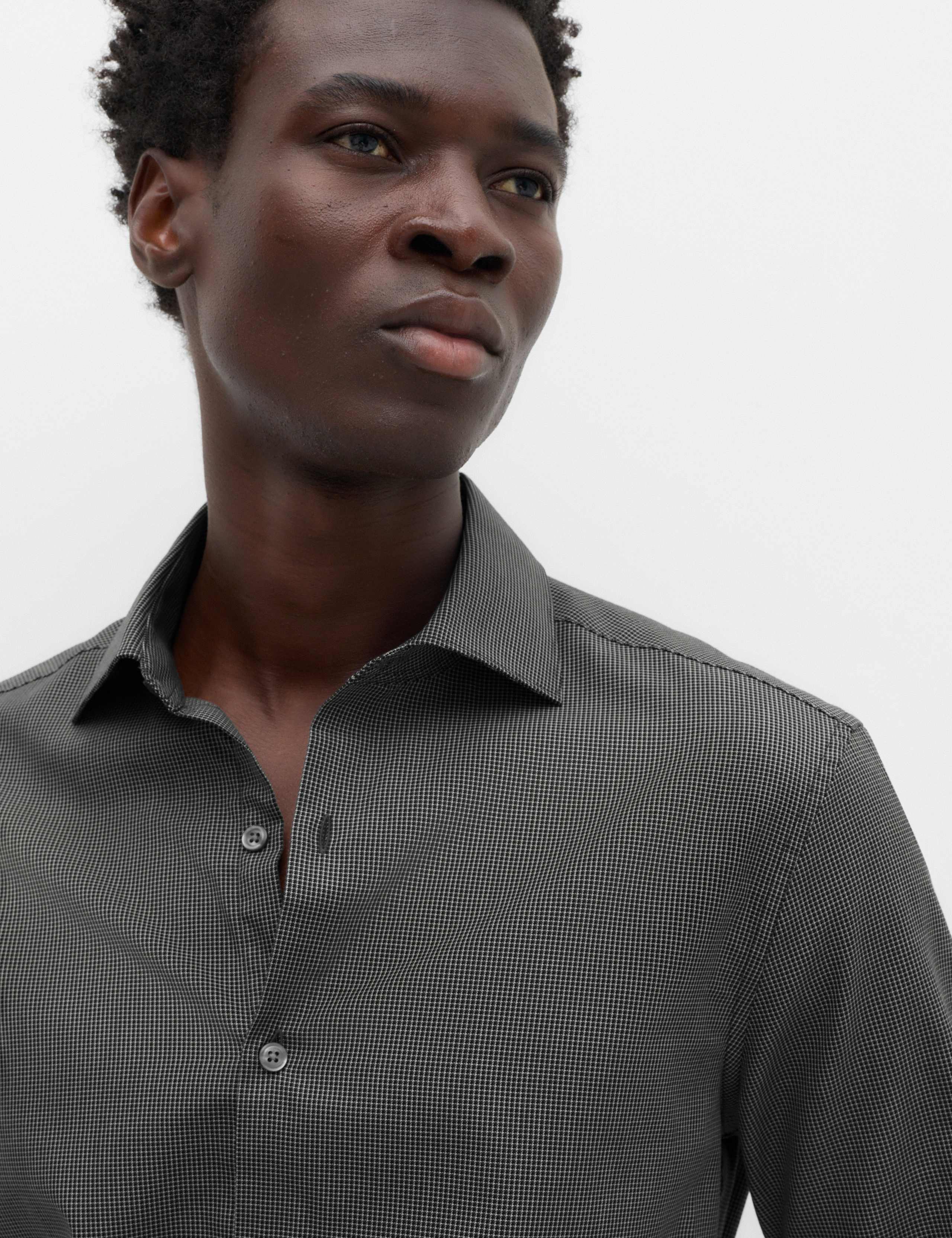 Regular Fit Pure Cotton Textured Shirt 2 of 6