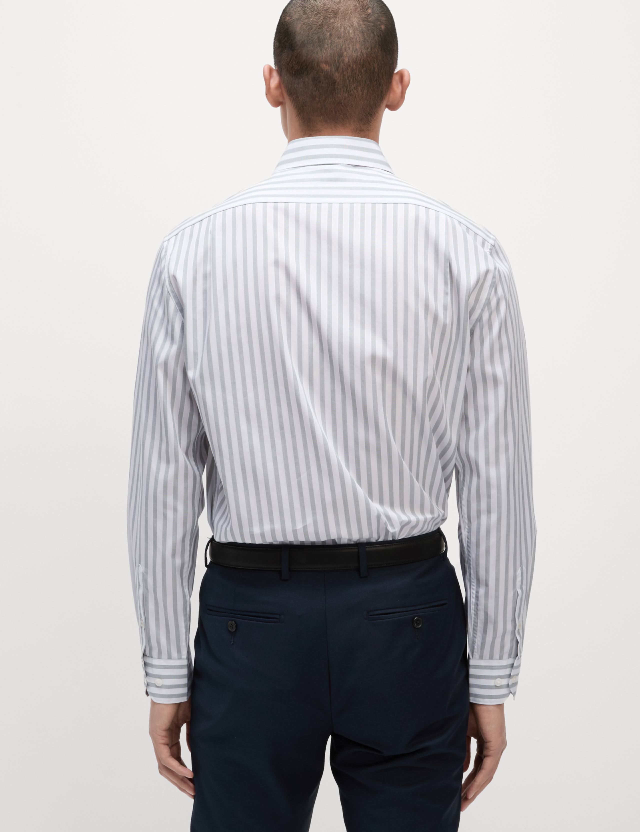 Regular Fit Pure Cotton Striped Shirt 6 of 7