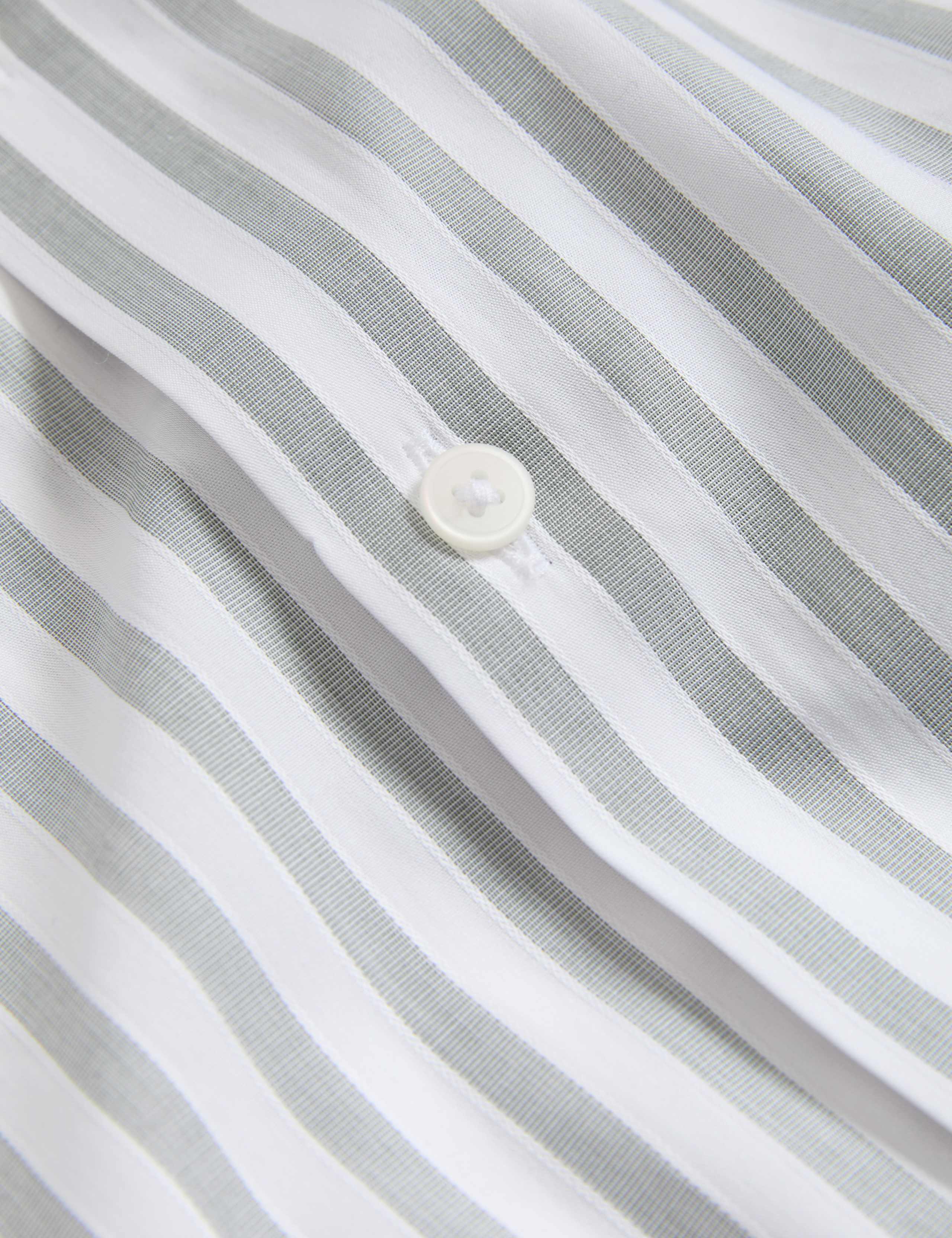 Regular Fit Pure Cotton Striped Shirt 7 of 7