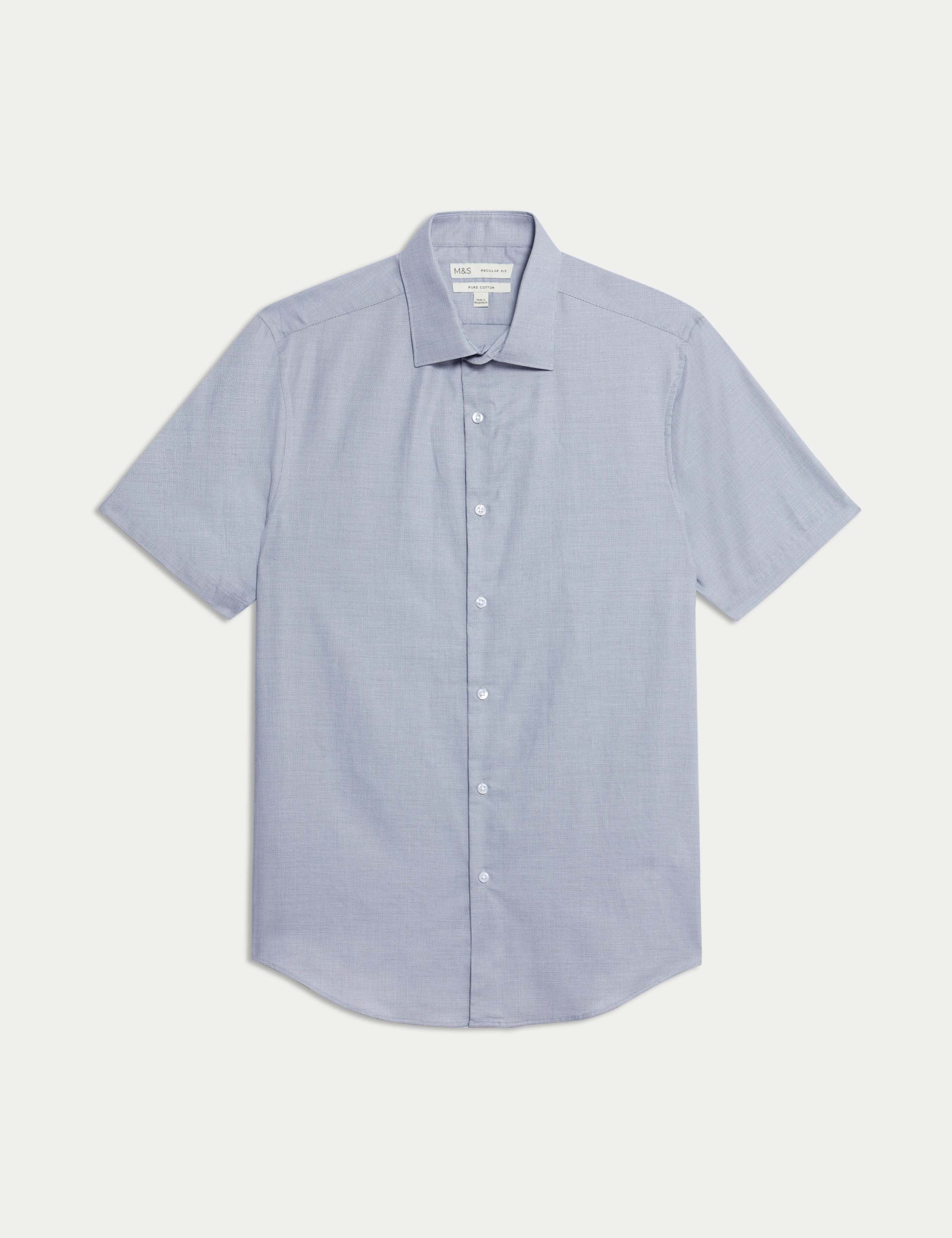 Regular Fit Easy Iron Pure Cotton Shirt 2 of 6