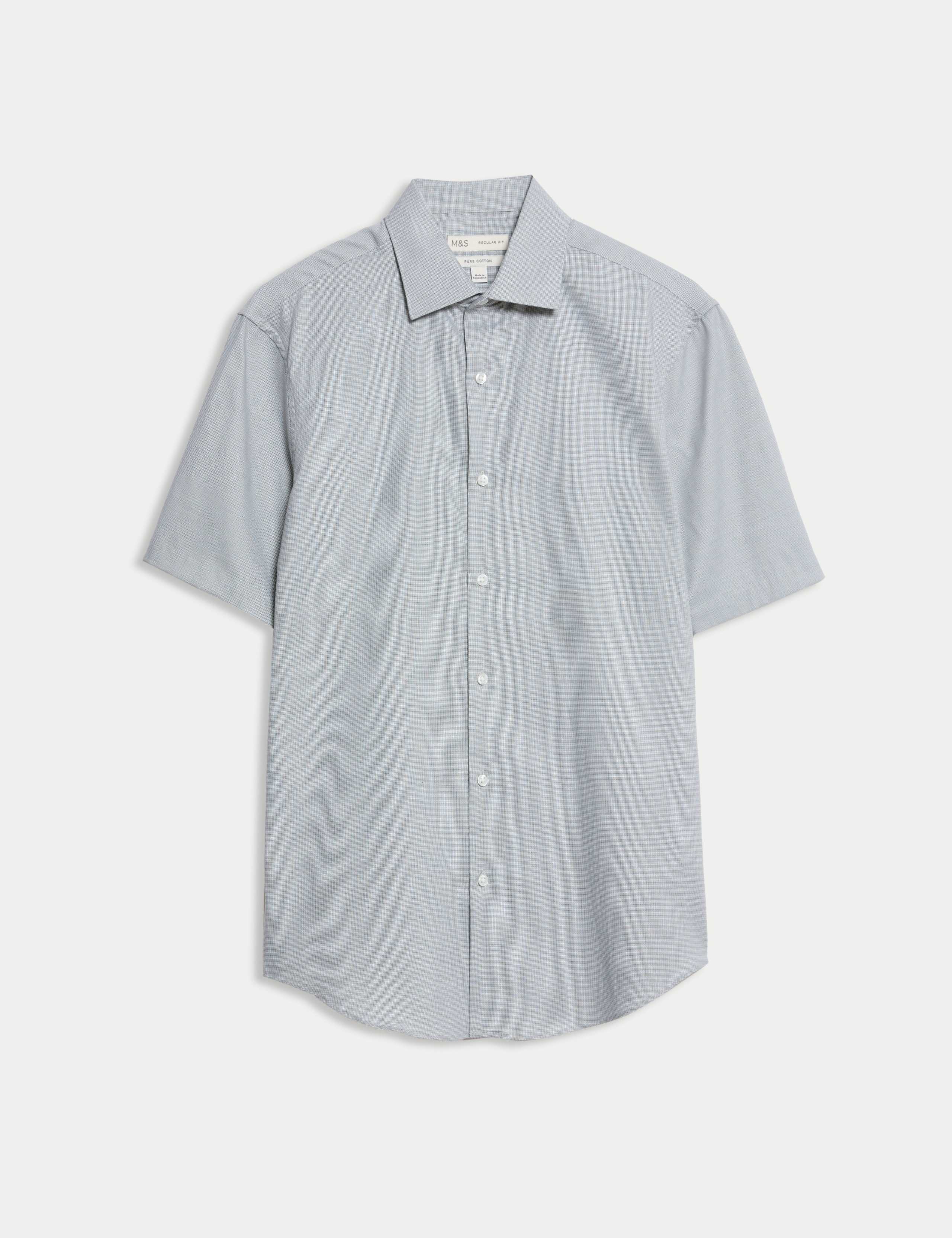 Regular Fit Easy Iron Pure Cotton Shirt 2 of 7