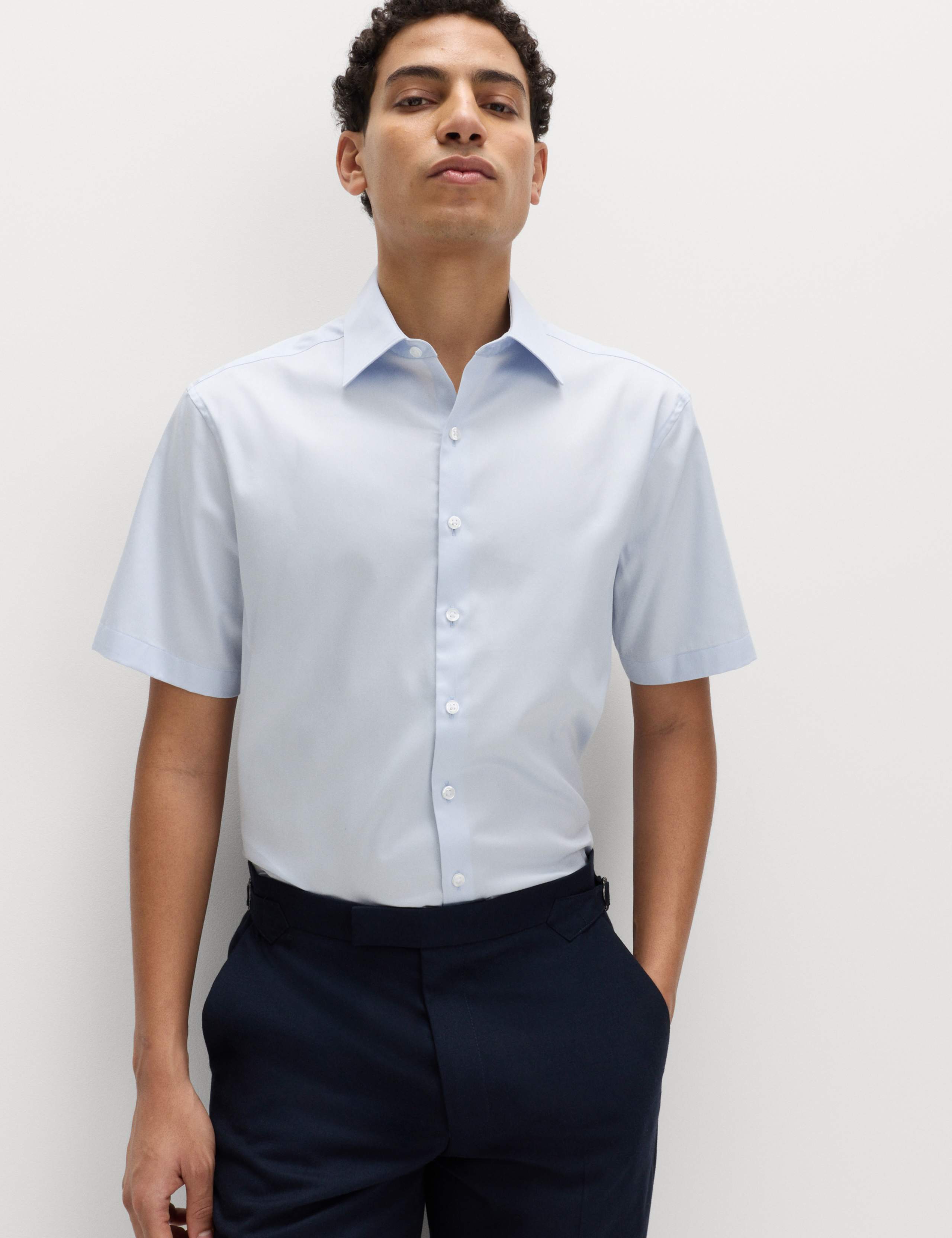 Regular Fit Pure Supima® Cotton Shirt 1 of 6