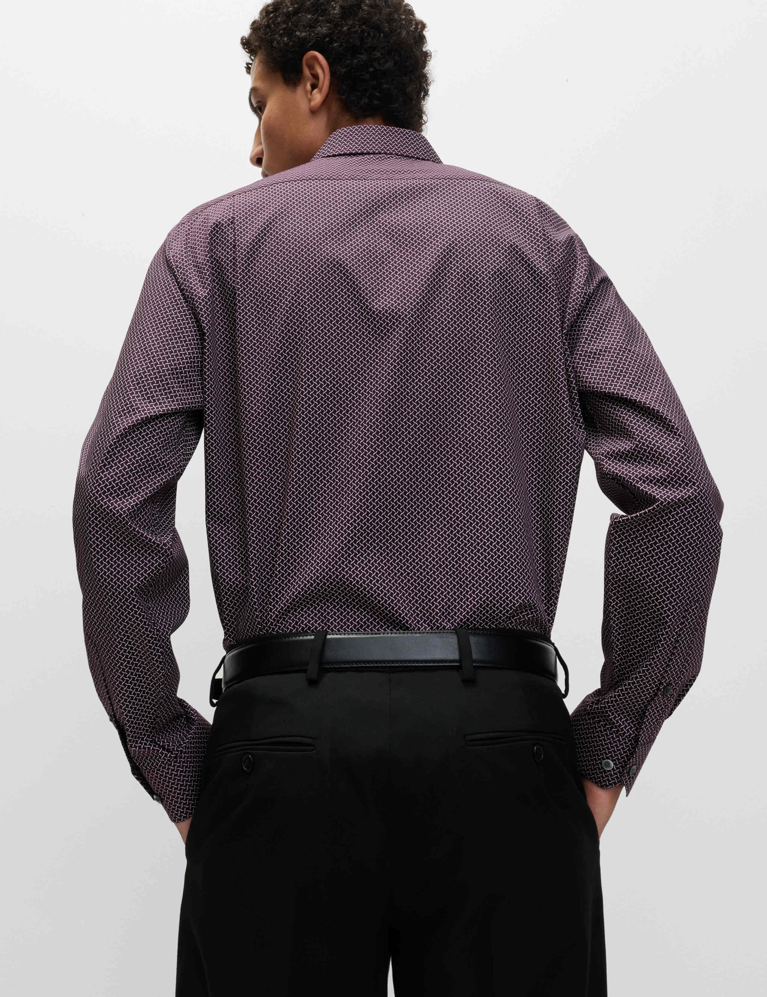 REGULAR FIT PURE COTTON PRINTED SHIRT 6 of 6