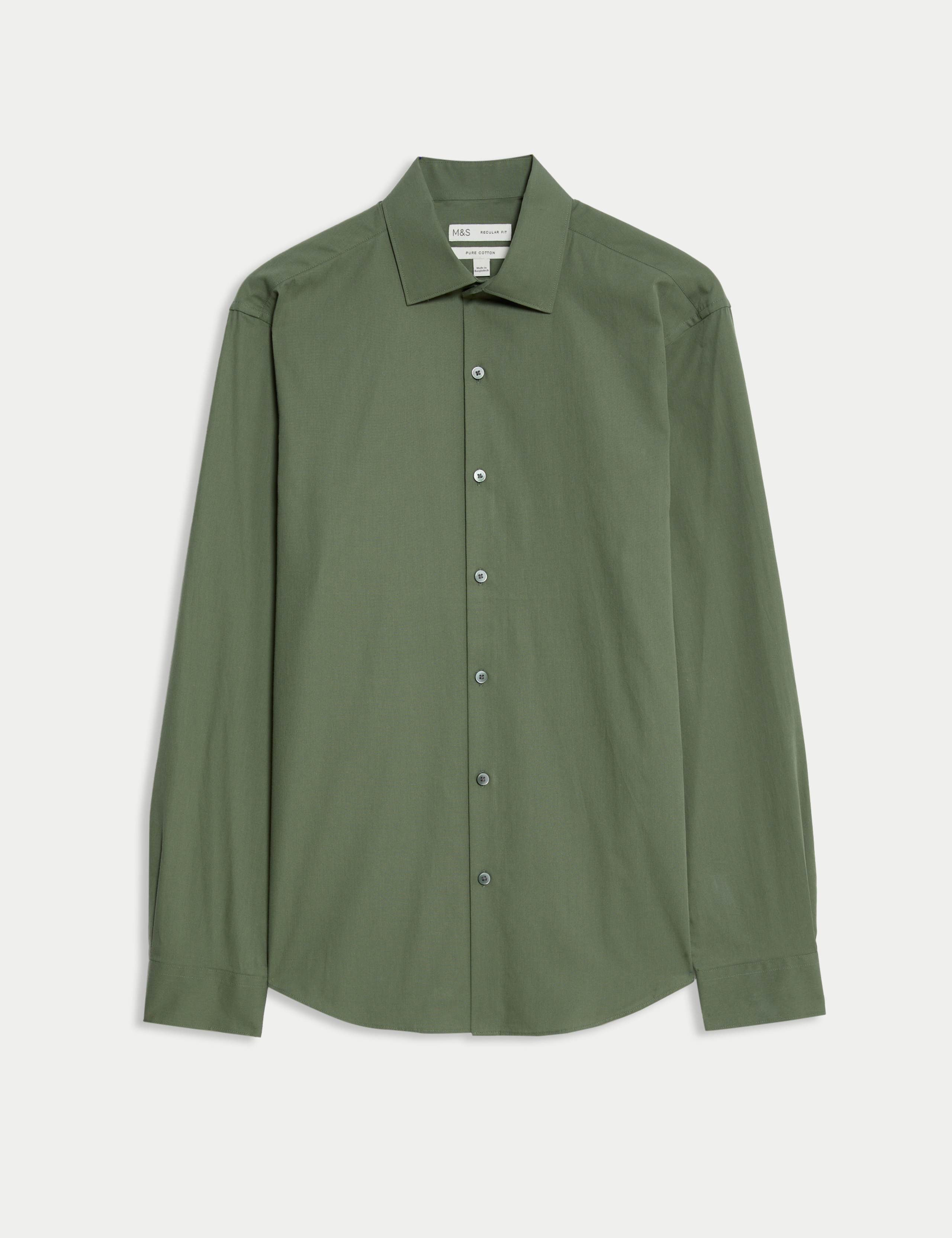 Regular Fit Pure Cotton Shirt 2 of 6