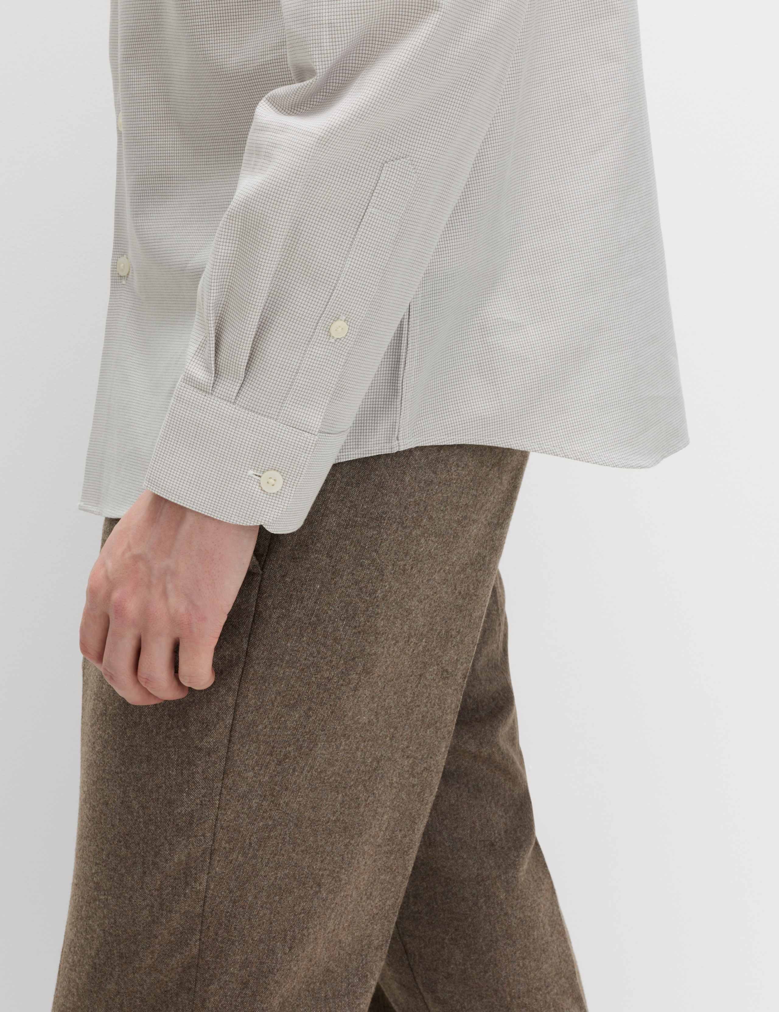 Regular Fit Easy Iron Pure Textured Shirt 4 of 7