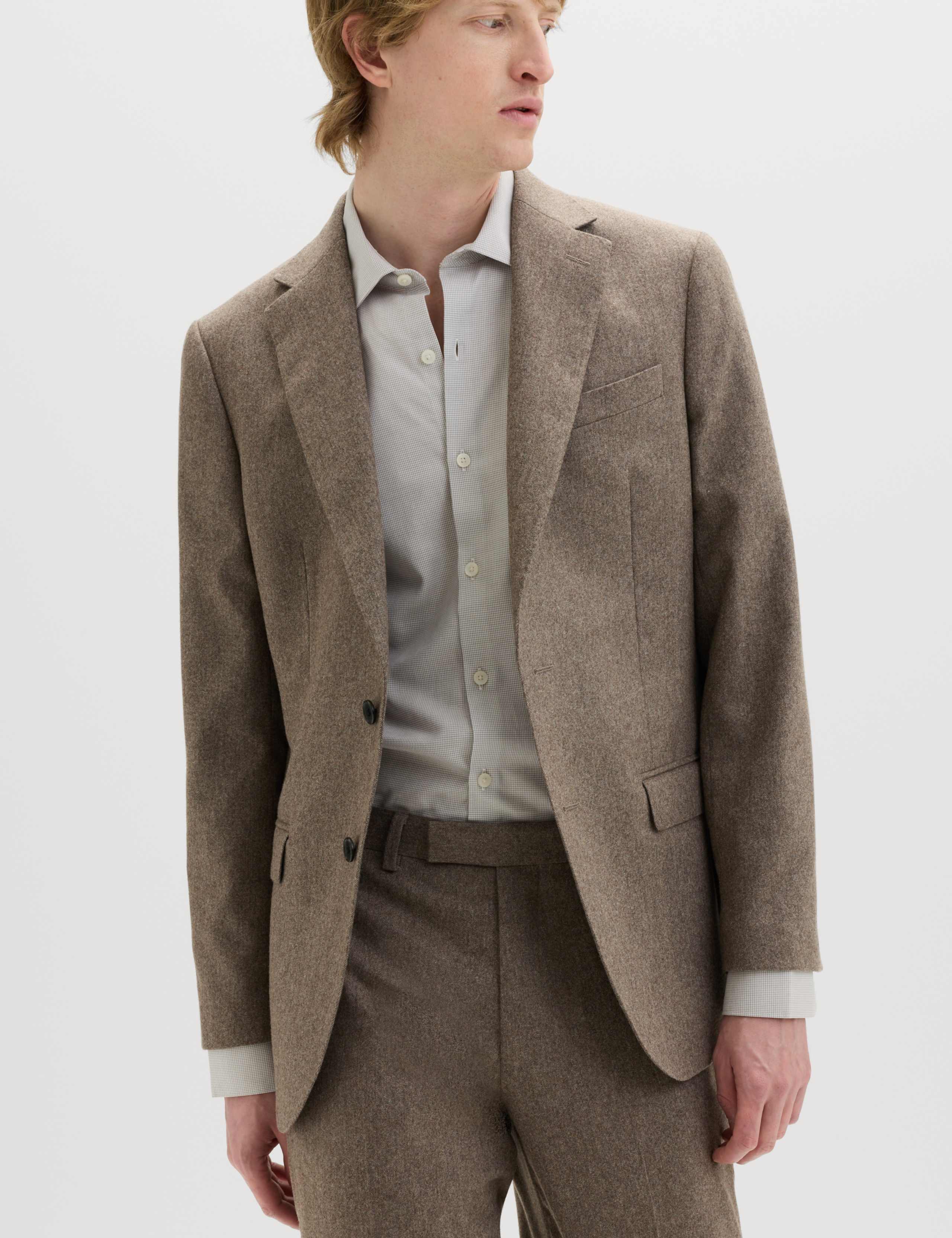 Regular Fit Easy Iron Pure Textured Shirt 7 of 7