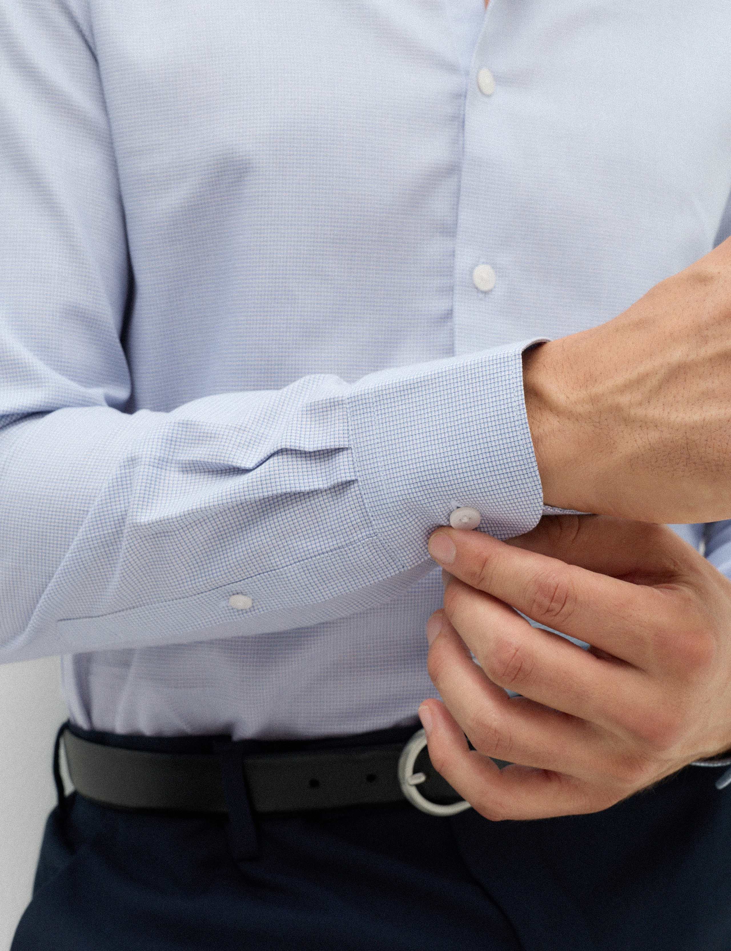 Slim Fit Textured Shirt 4 of 8