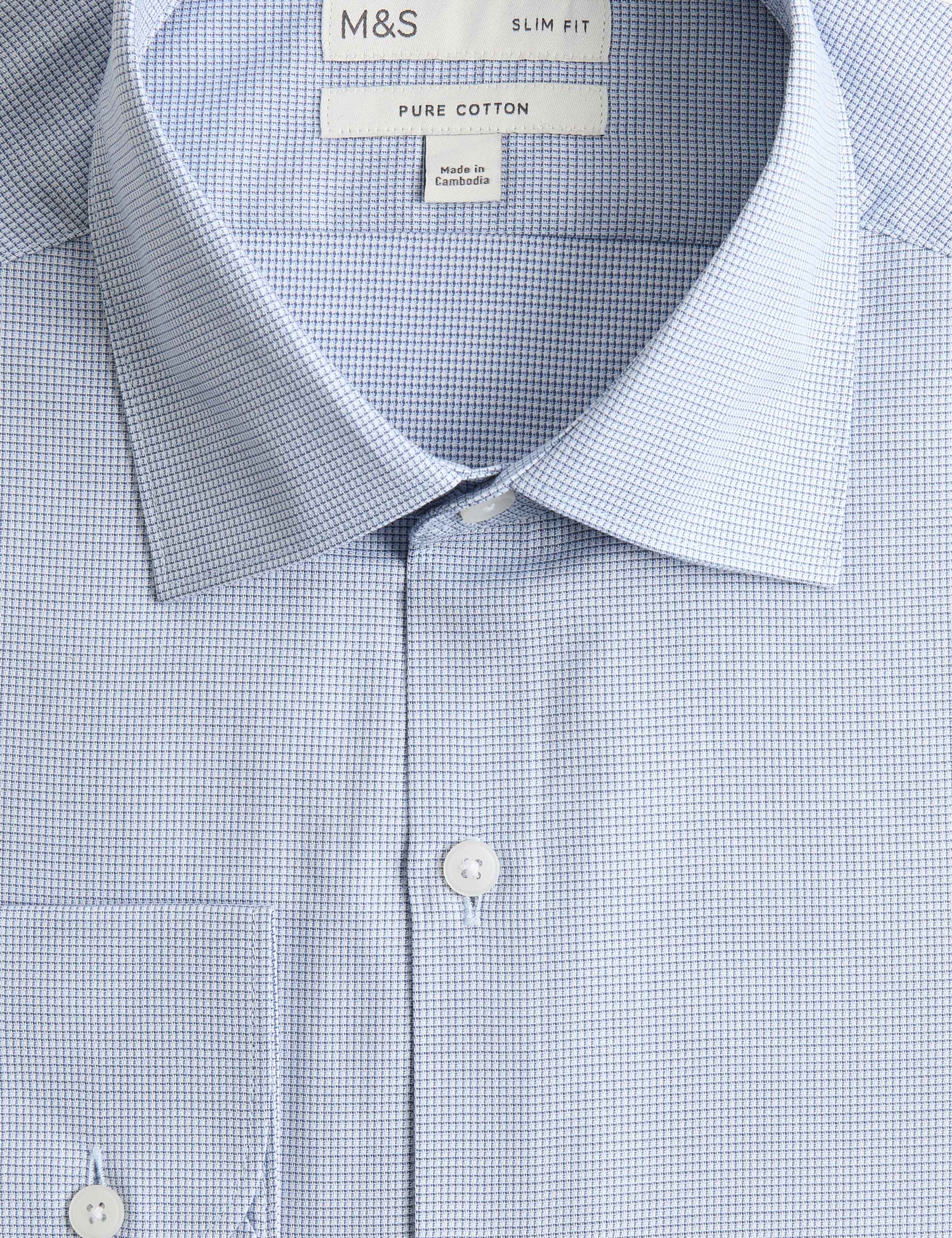 Slim Fit Textured Shirt 8 of 8