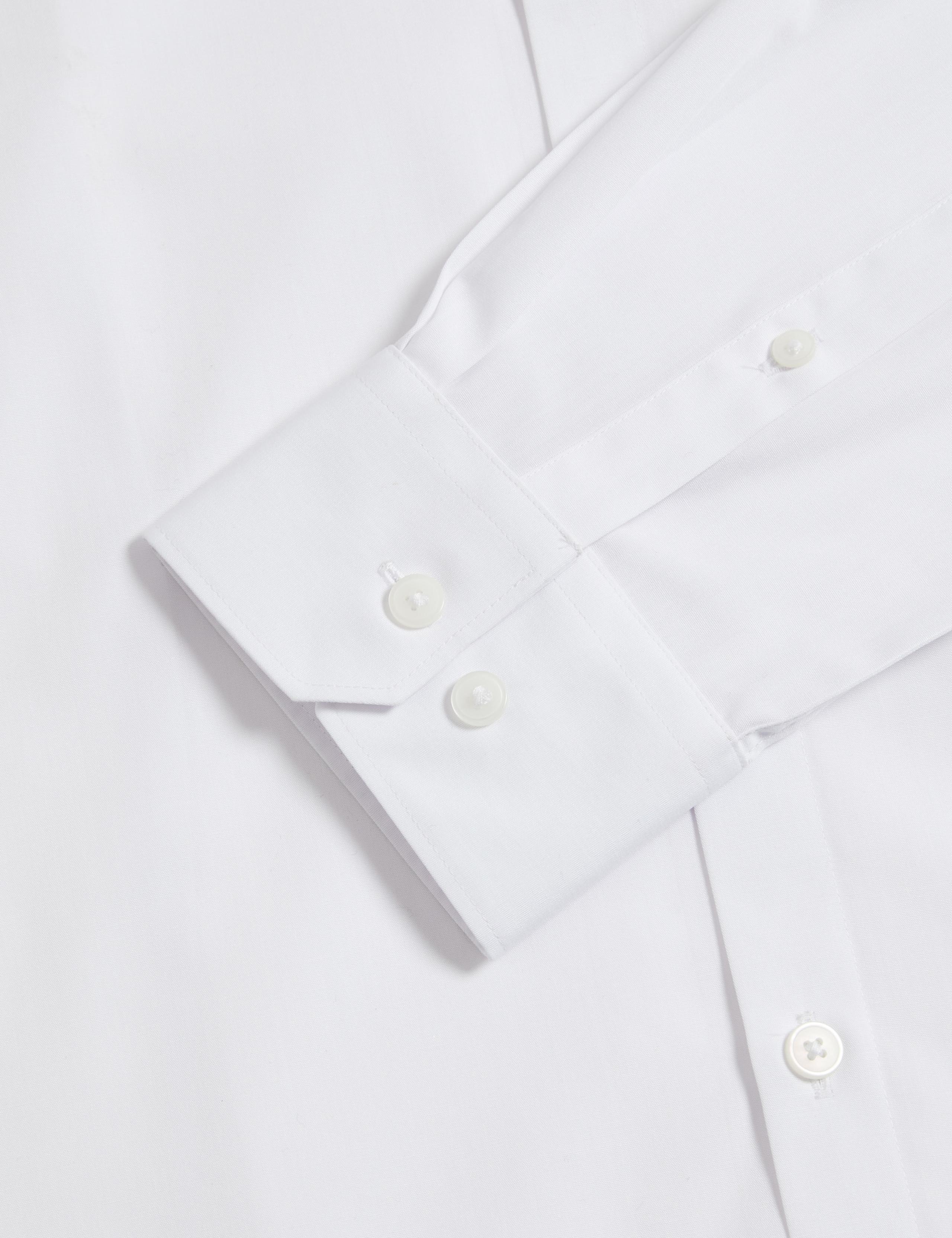 Regular Fit Cotton Blend Dress Shirt 3 of 7