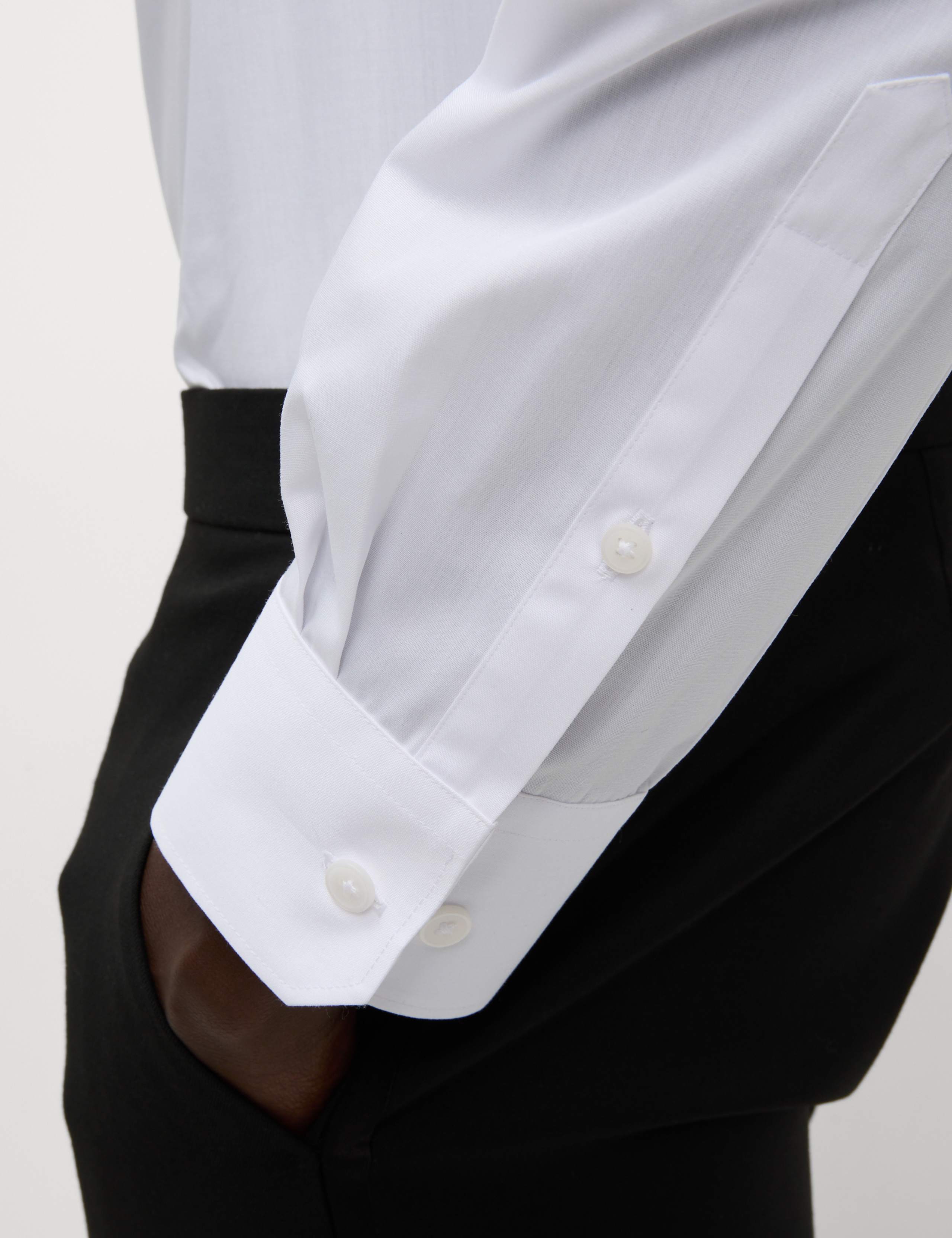 Regular Fit Cotton Blend Dress Shirt 4 of 7