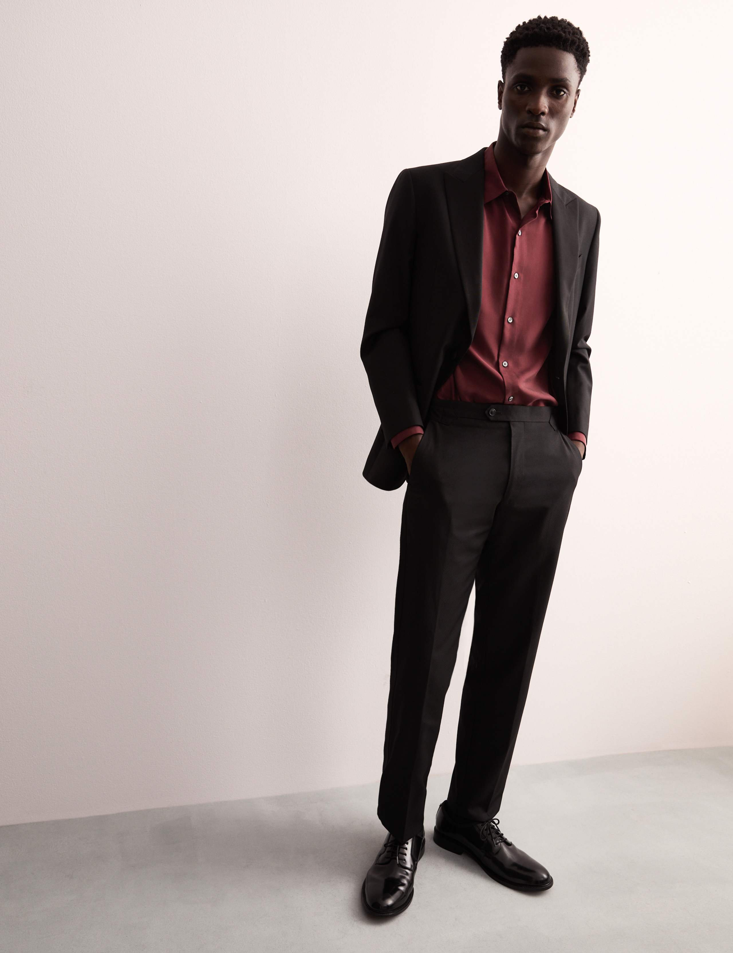 Regular Fit Luxury Silk Shirt 7 of 8