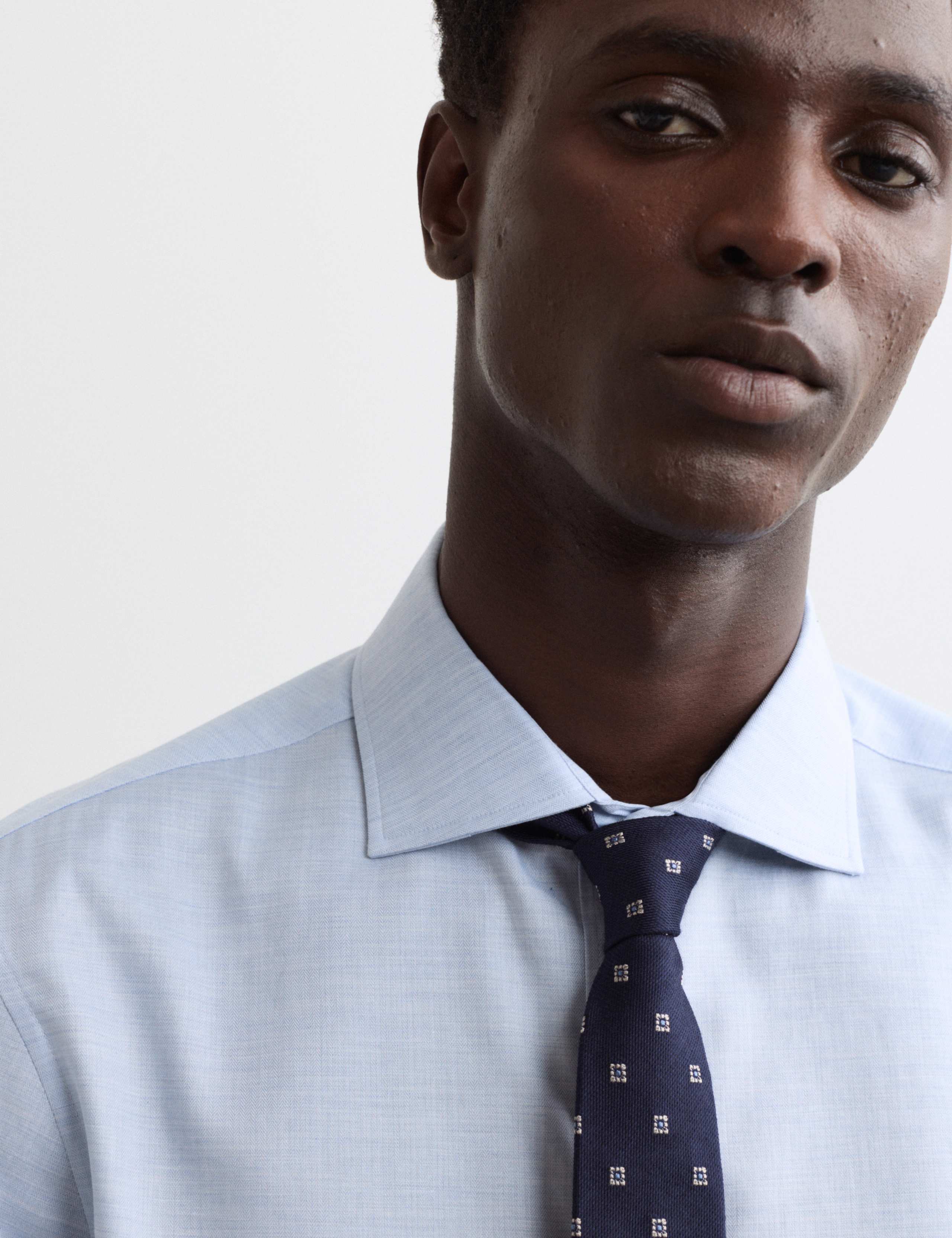 Regular Fit Luxury Pure Cotton Textured Shirt 5 of 7