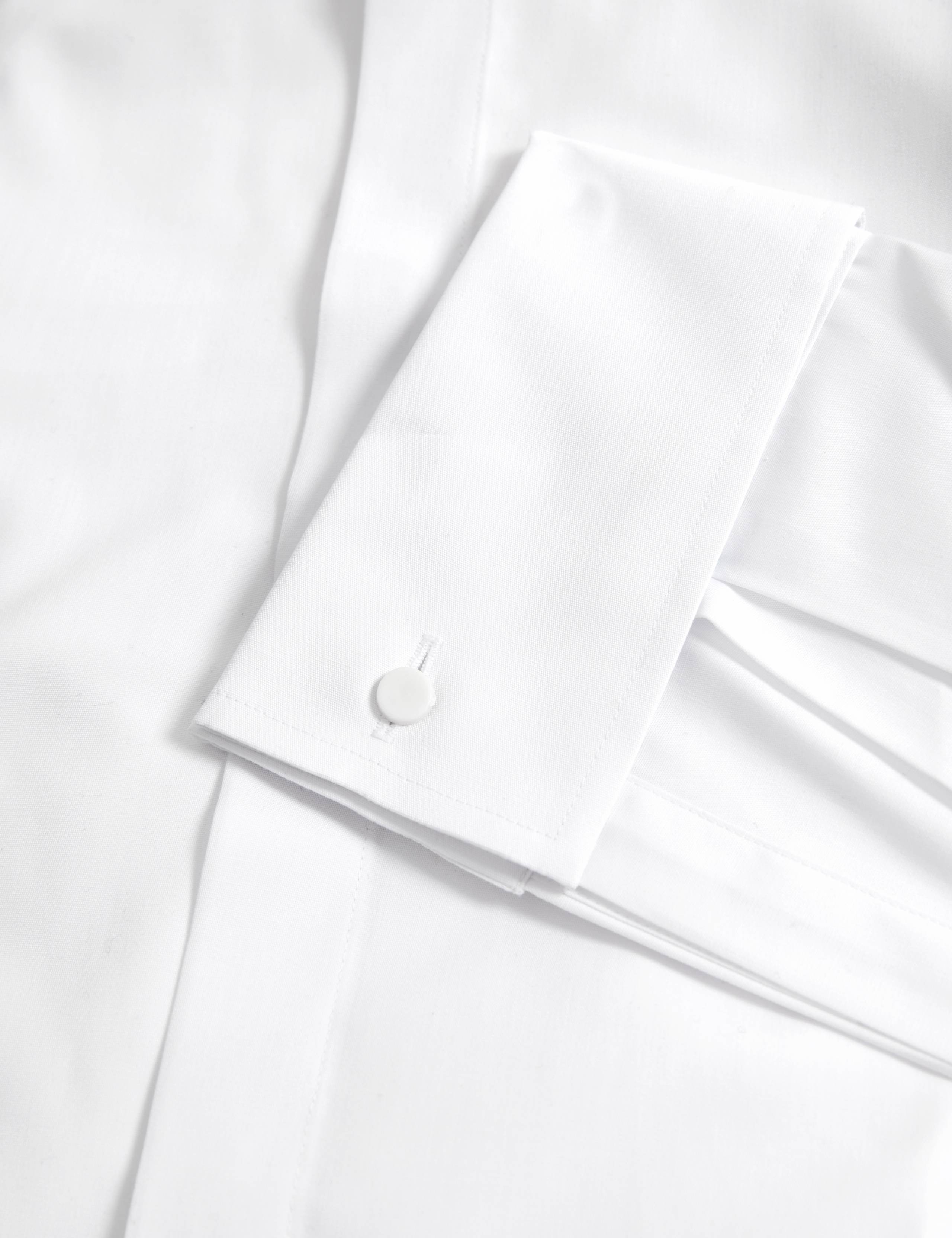 Slim Fit Cotton Blend Dress Shirt 3 of 5